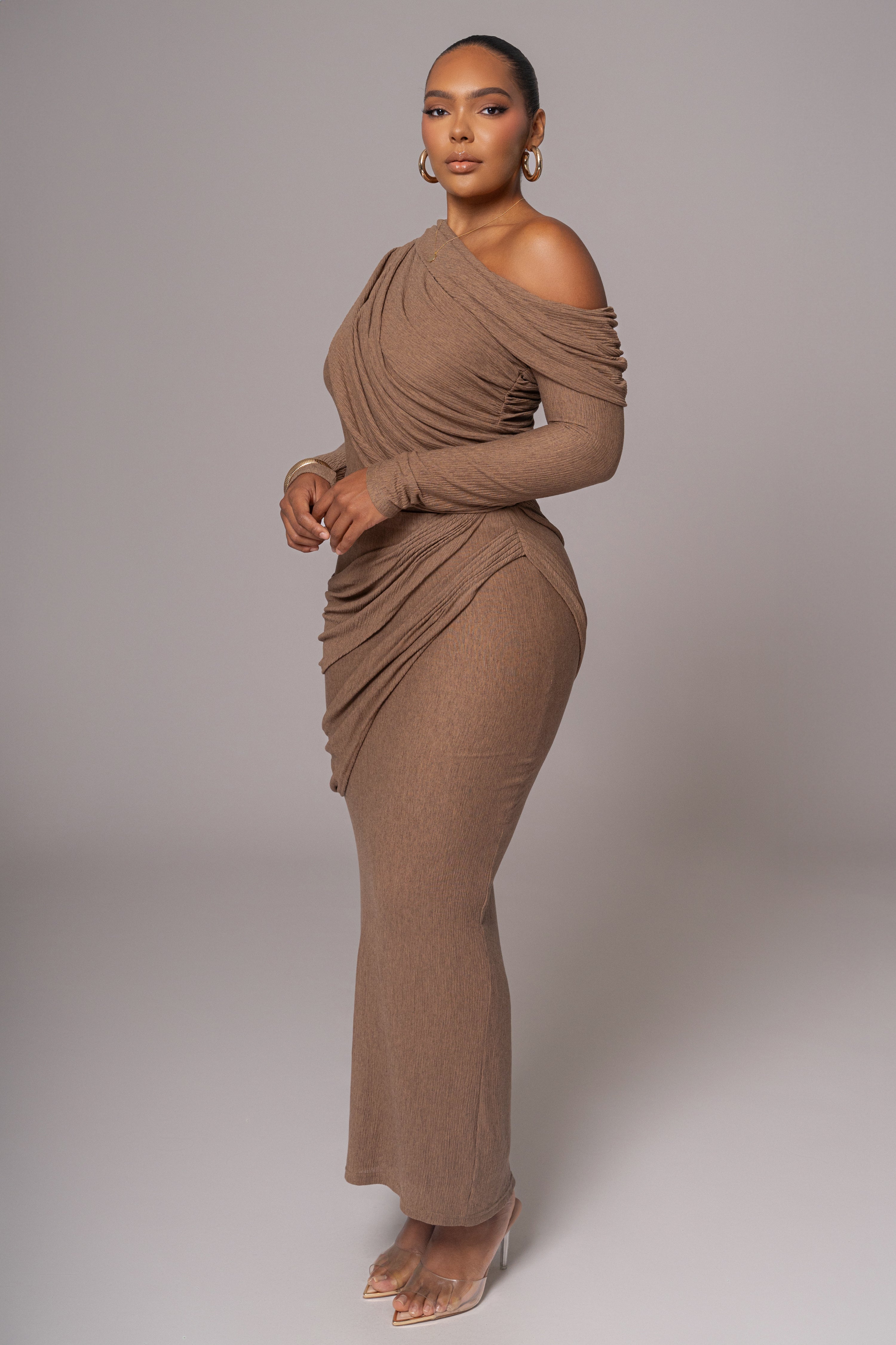 Chocolate Paradise Hills Maxi Skirt - JLUXLABEL