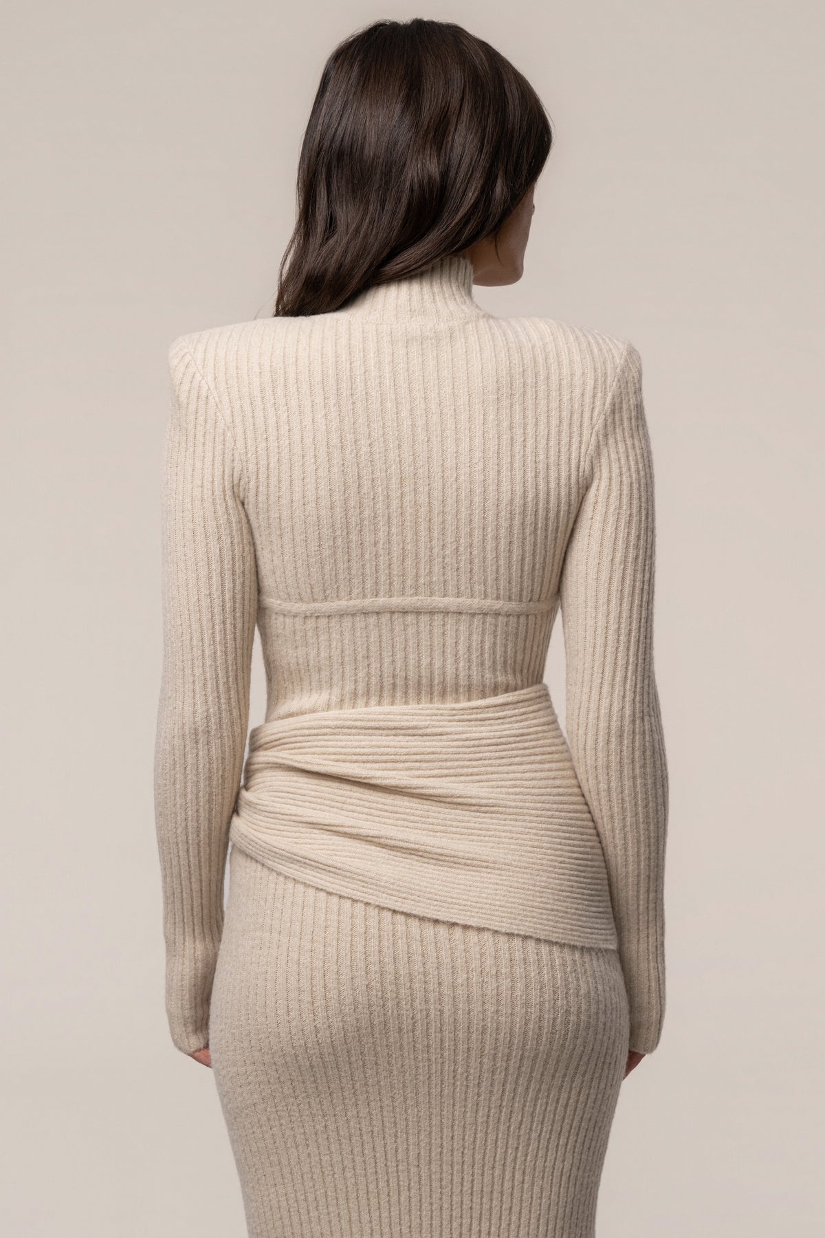 Cream Retreat Ribbed Top - JLUXLABEL
