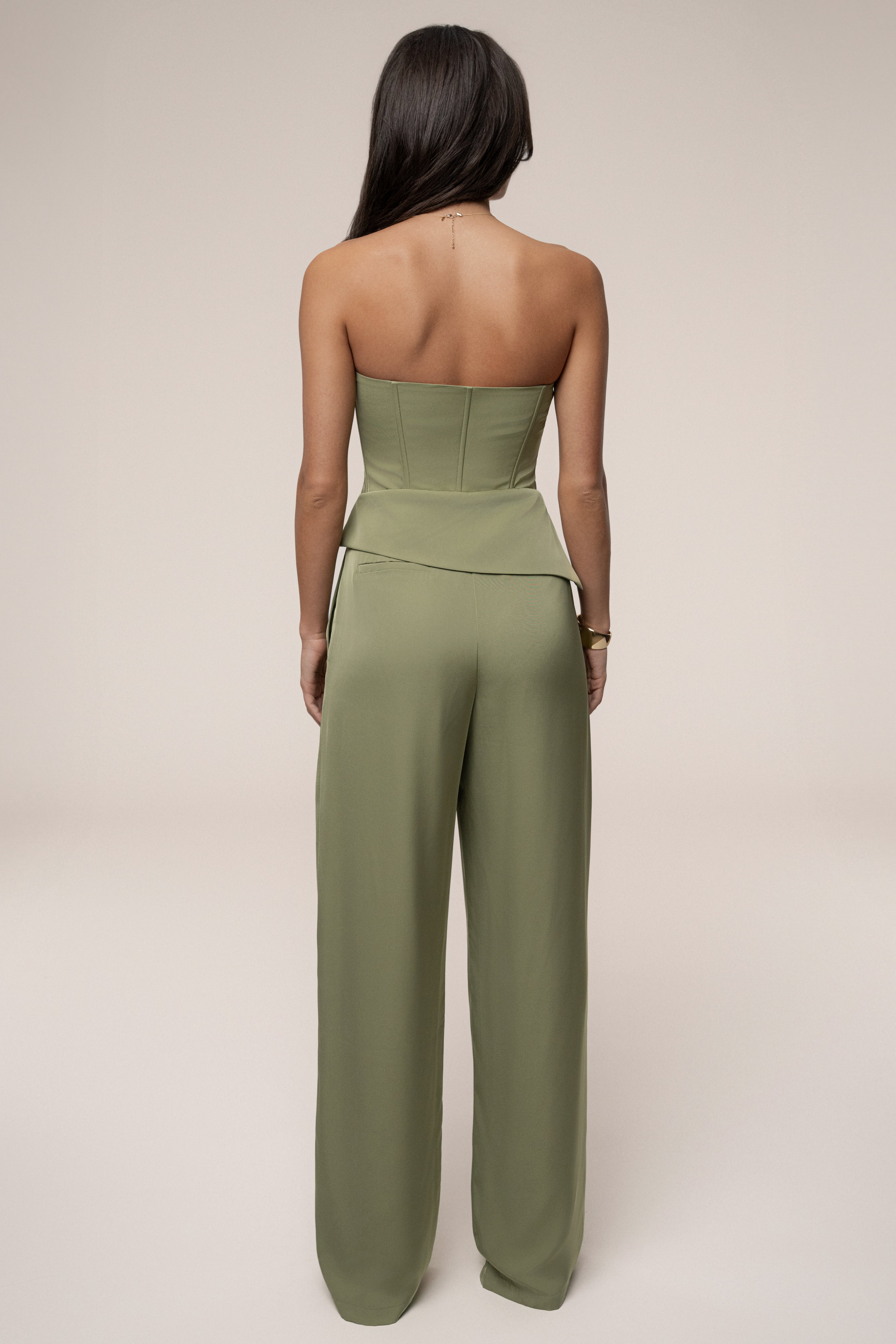 Olive Executive Trousers - JLUXLABEL