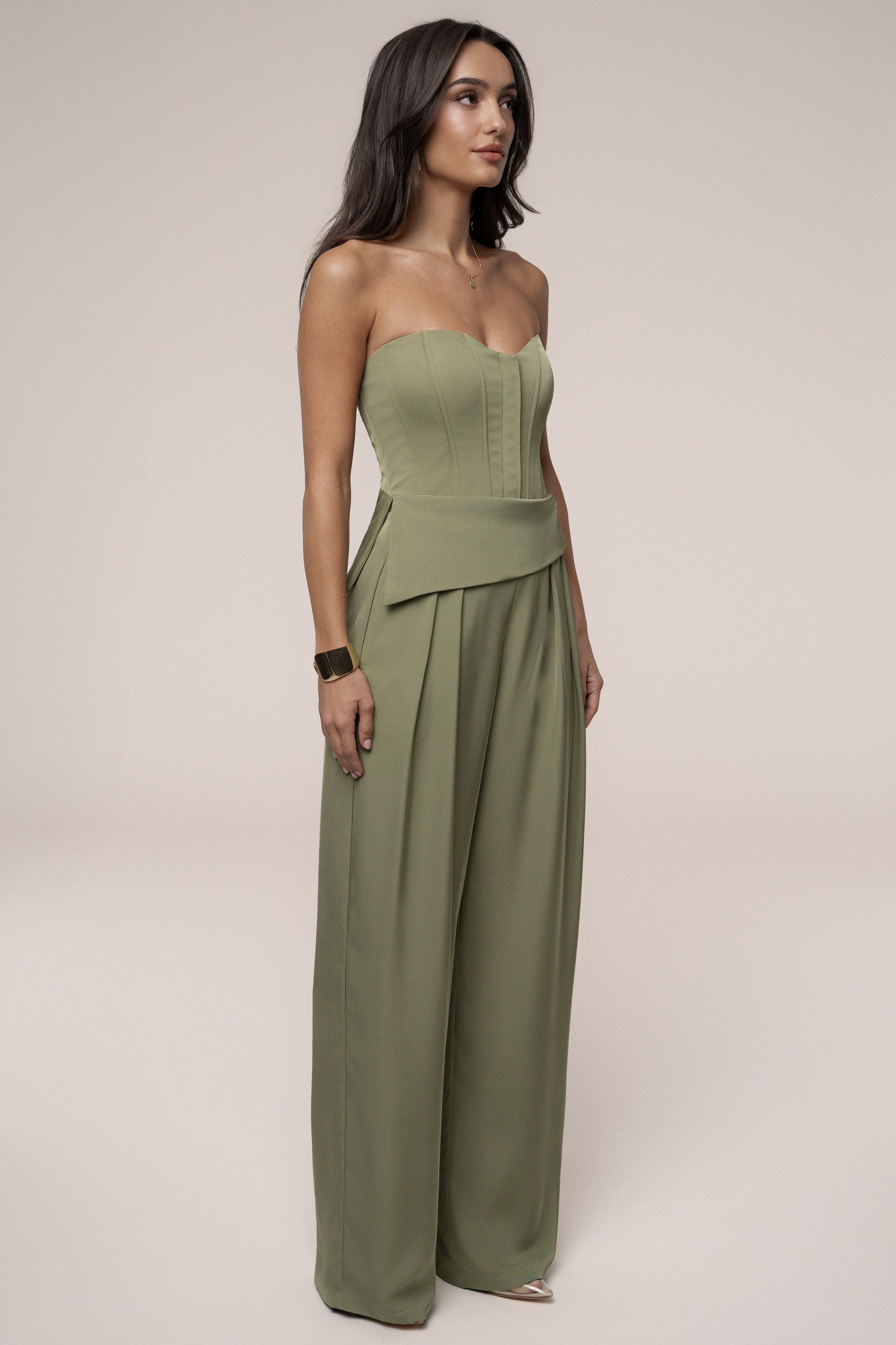 Olive Executive Trousers - JLUXLABEL