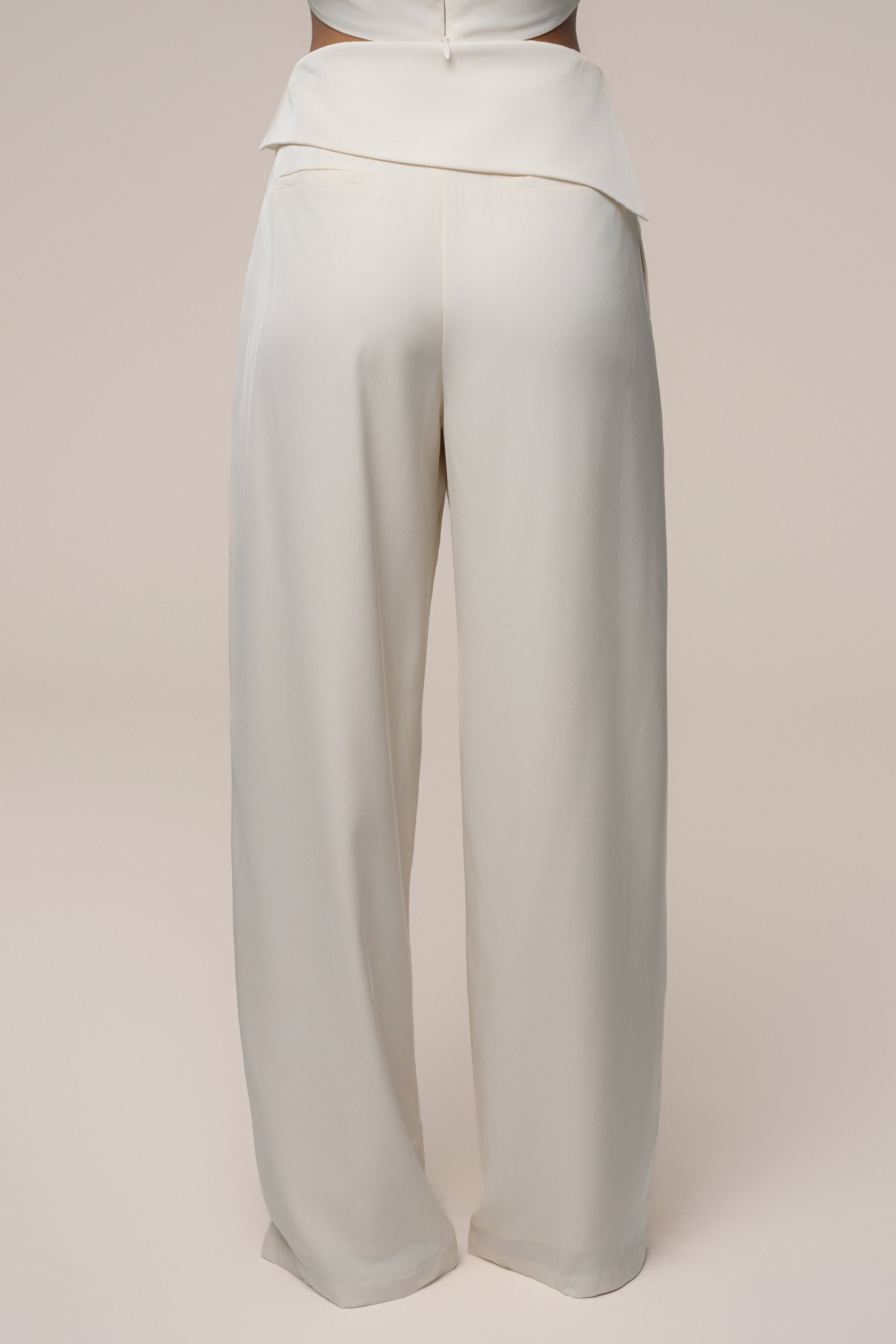 Buttercream Executive Trousers - JLUXLABEL
