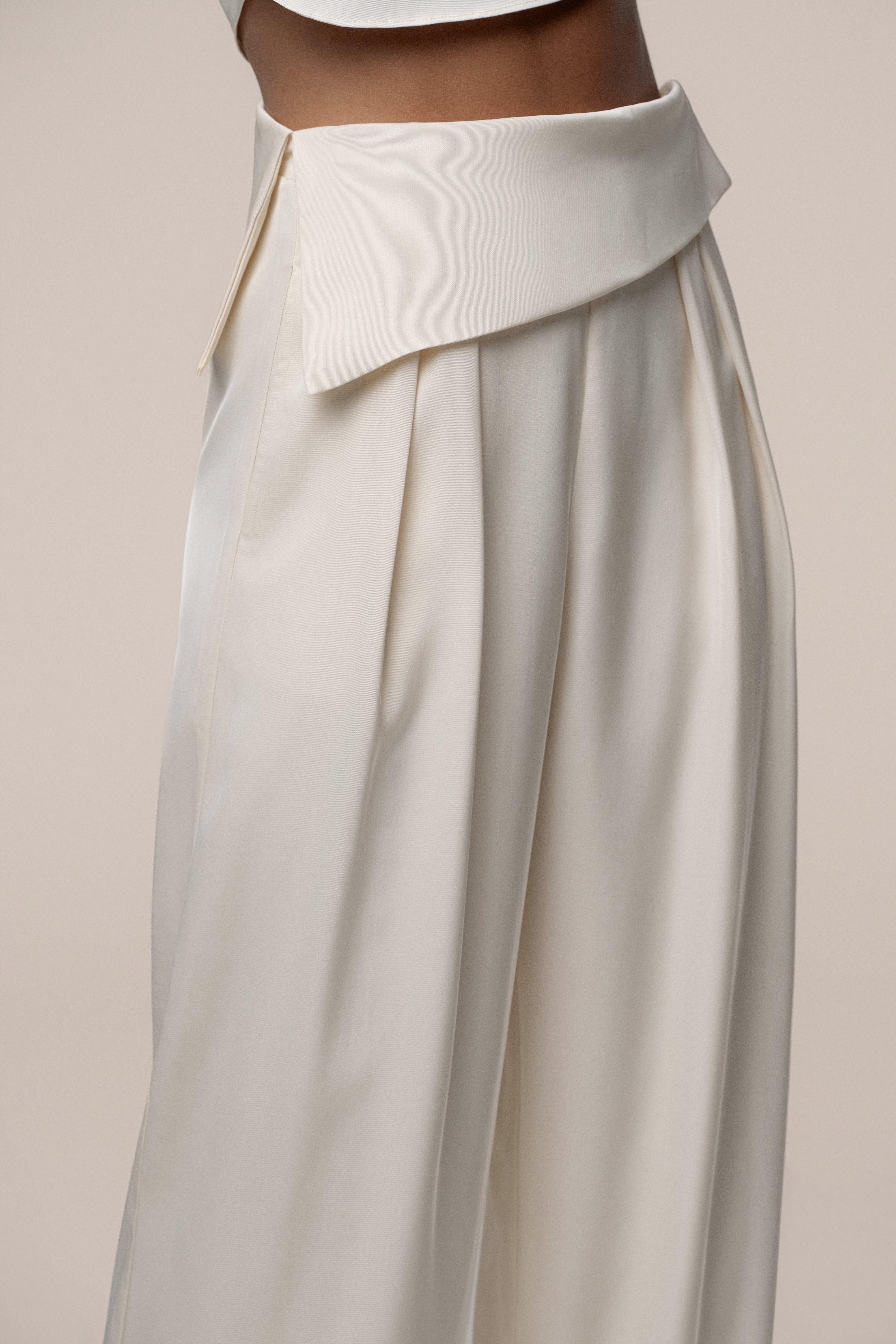 Buttercream Executive Trousers - JLUXLABEL