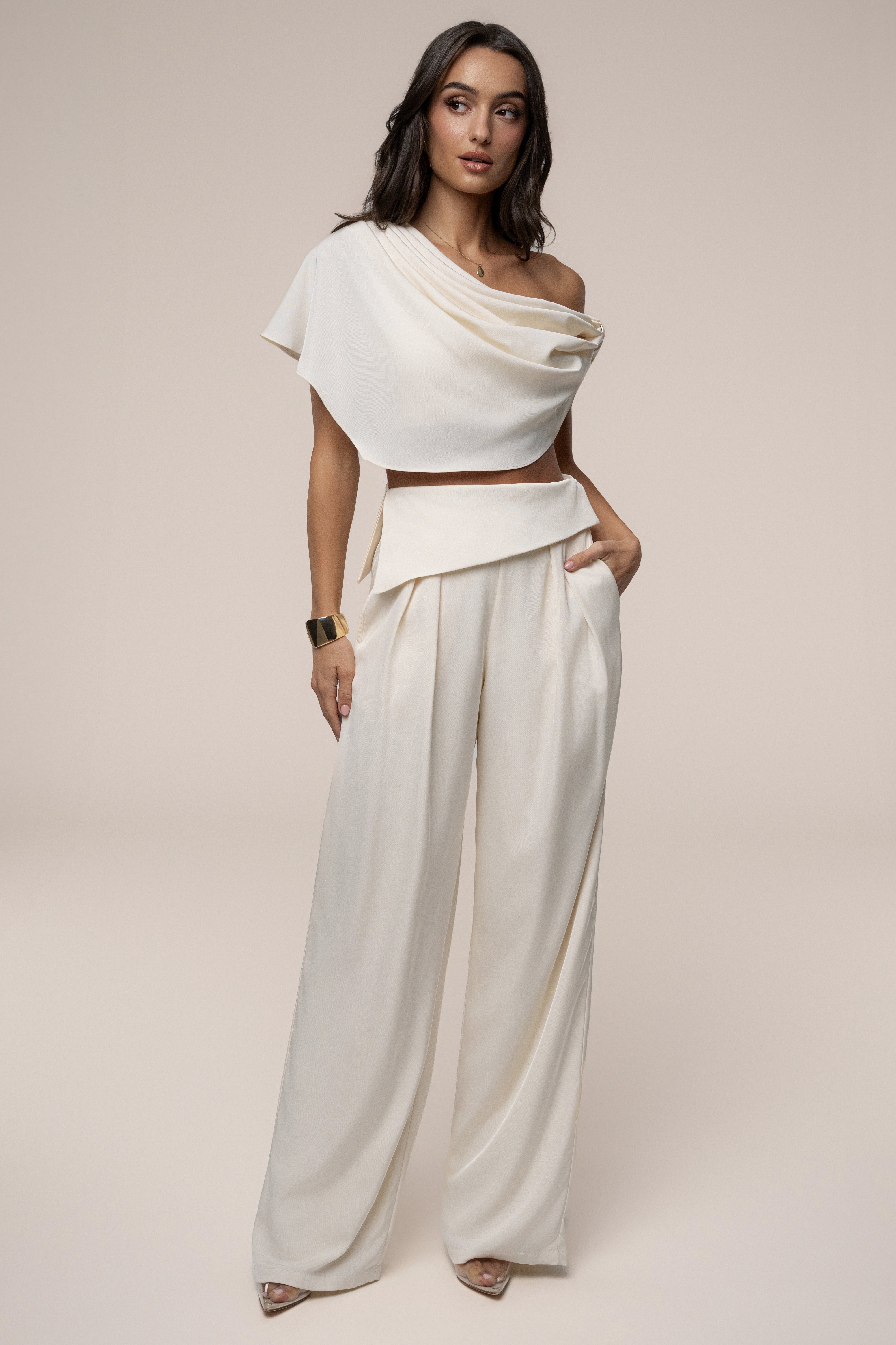 Buttercream Executive Trousers - JLUXLABEL