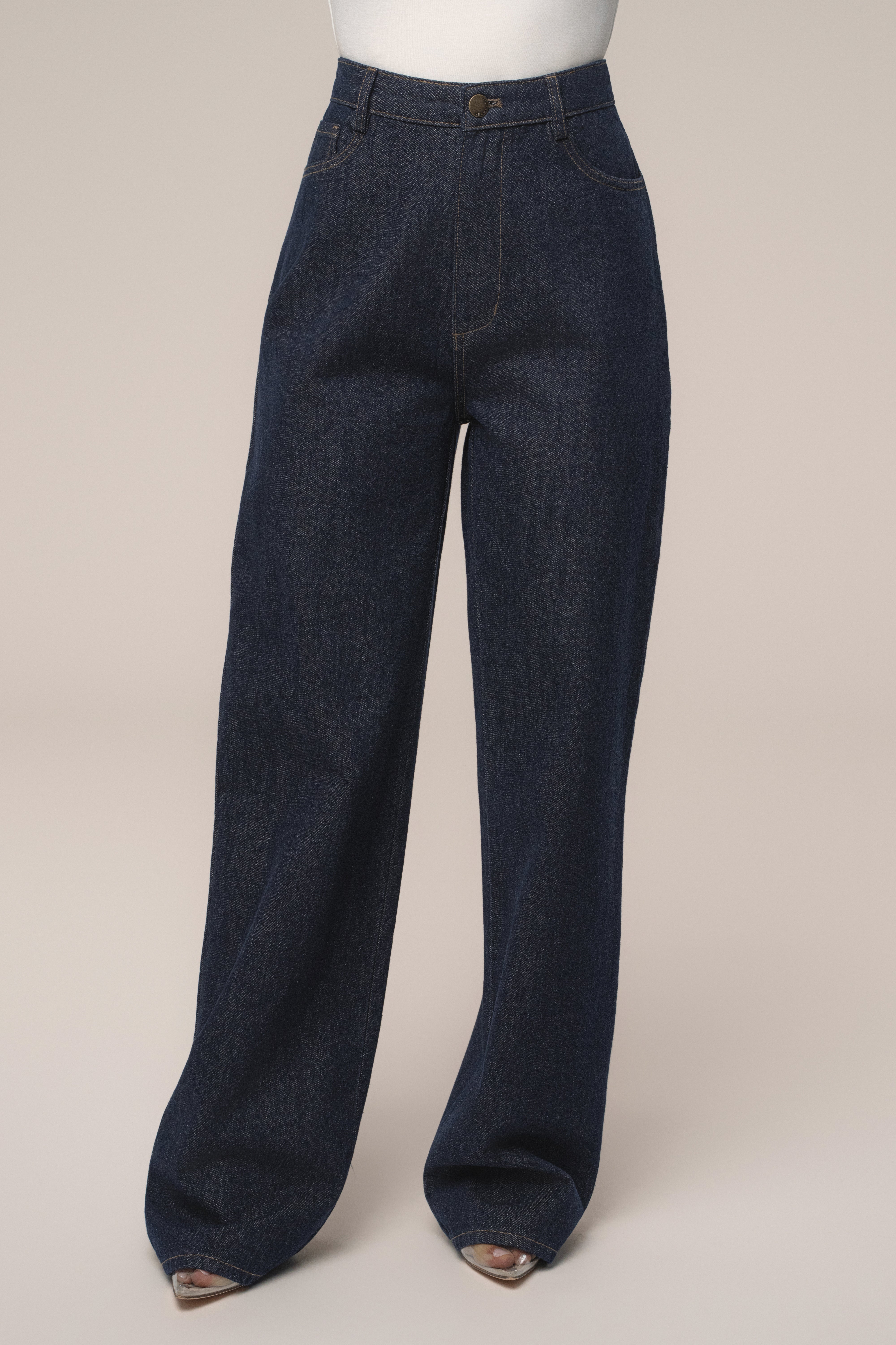 Dark Denim Signature Jean - JLUXLABEL