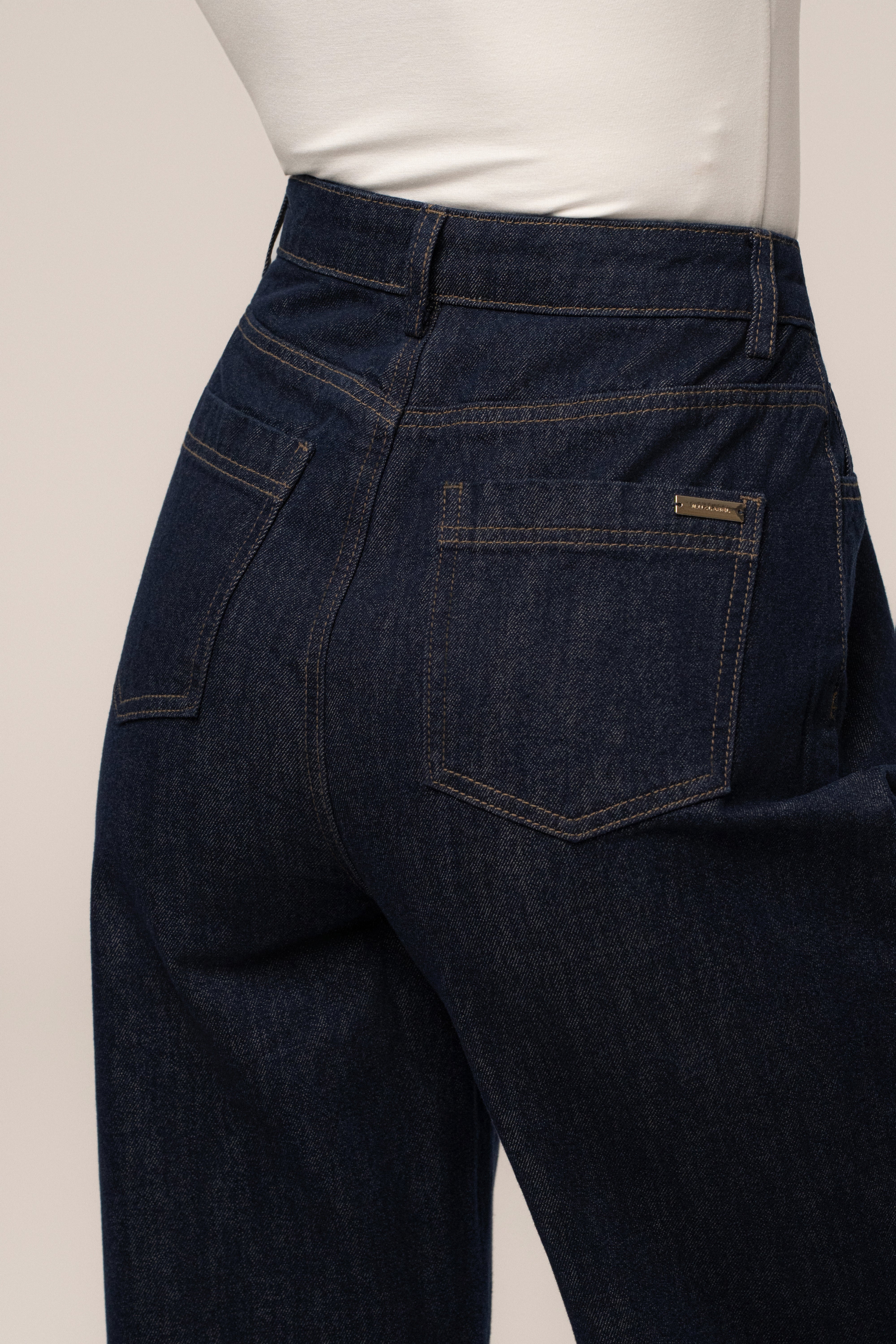 Dark Denim Signature Jean - JLUXLABEL