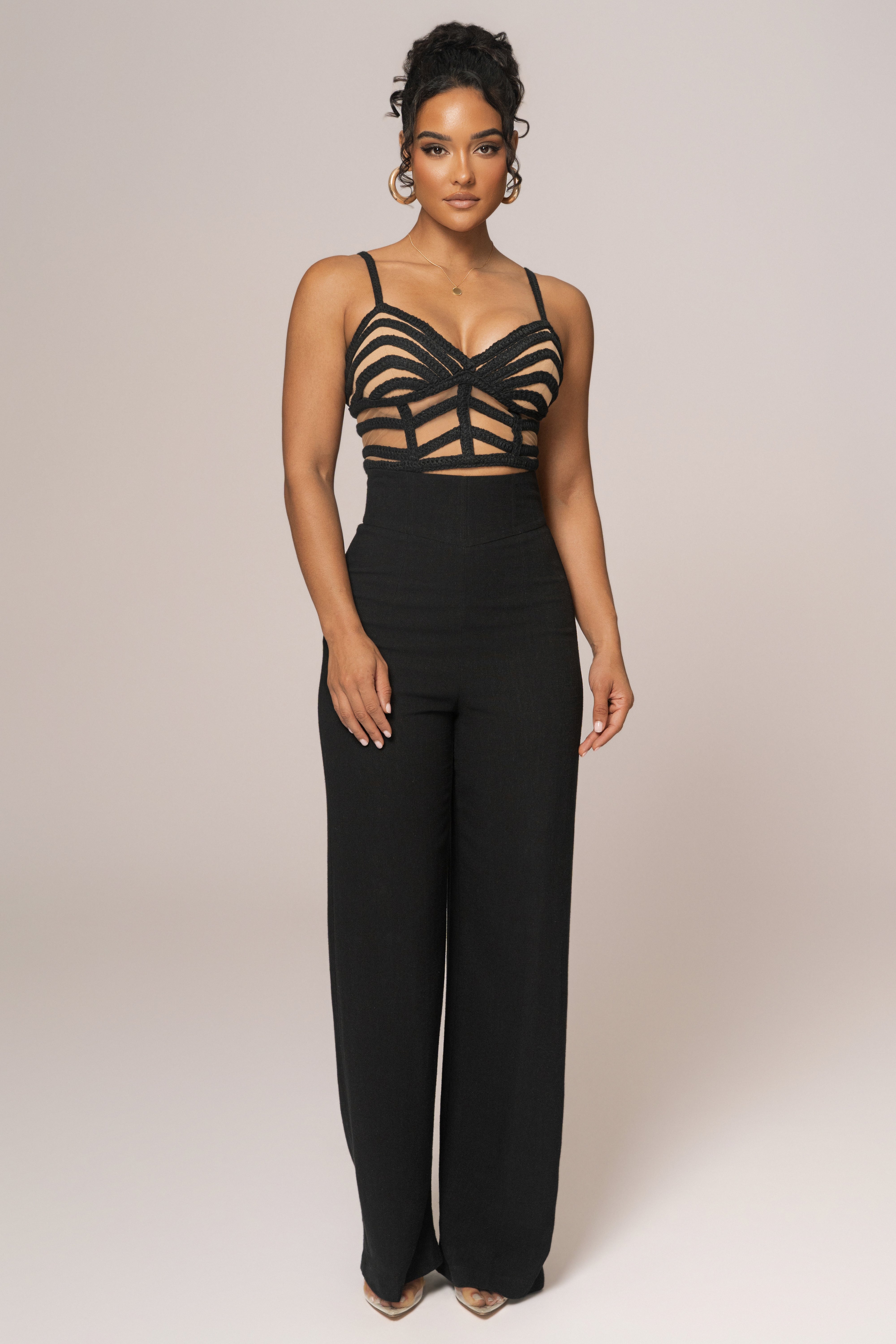 Black Serenity Bay Top - JLUXLABEL