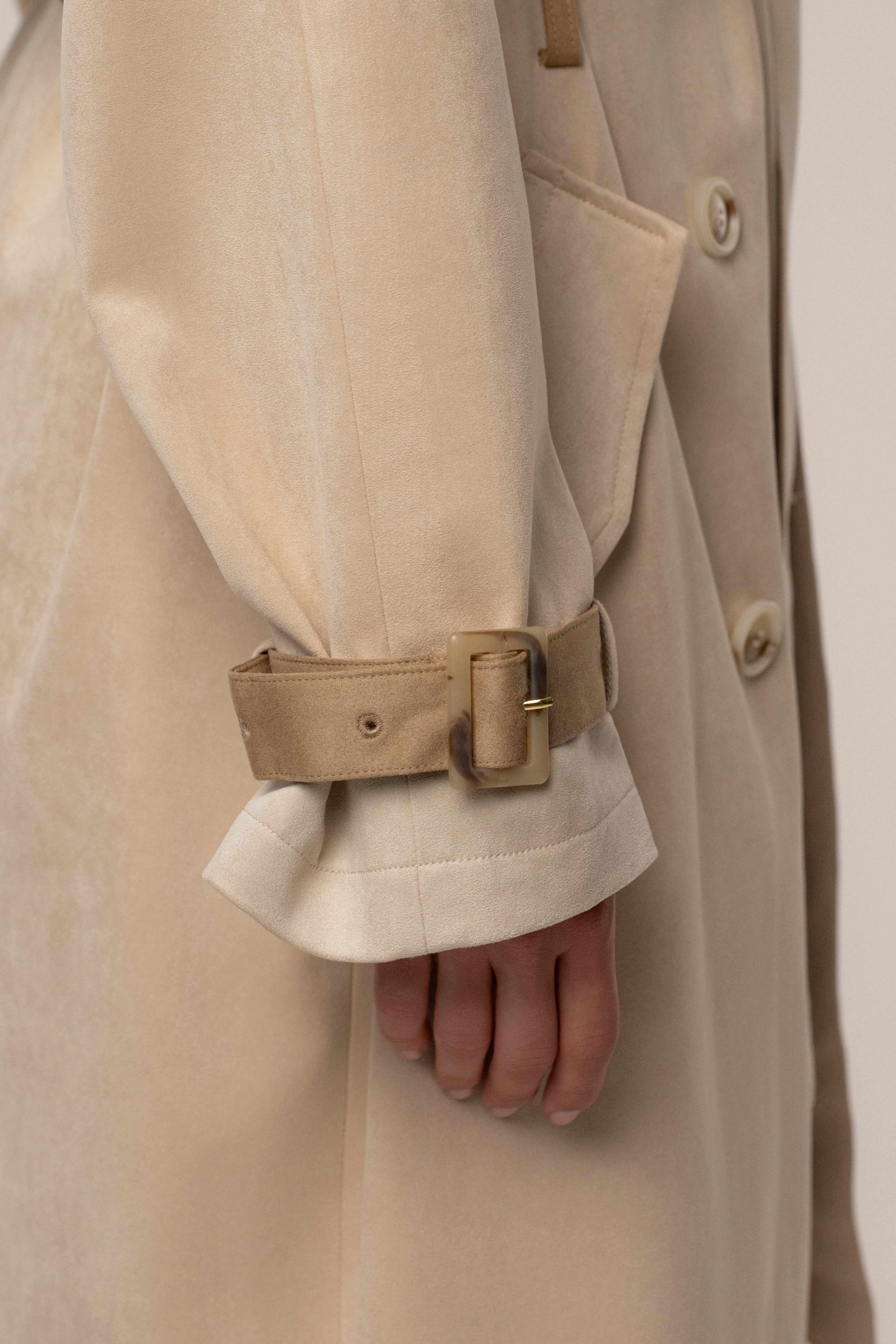 Tan Elite Suede Coat