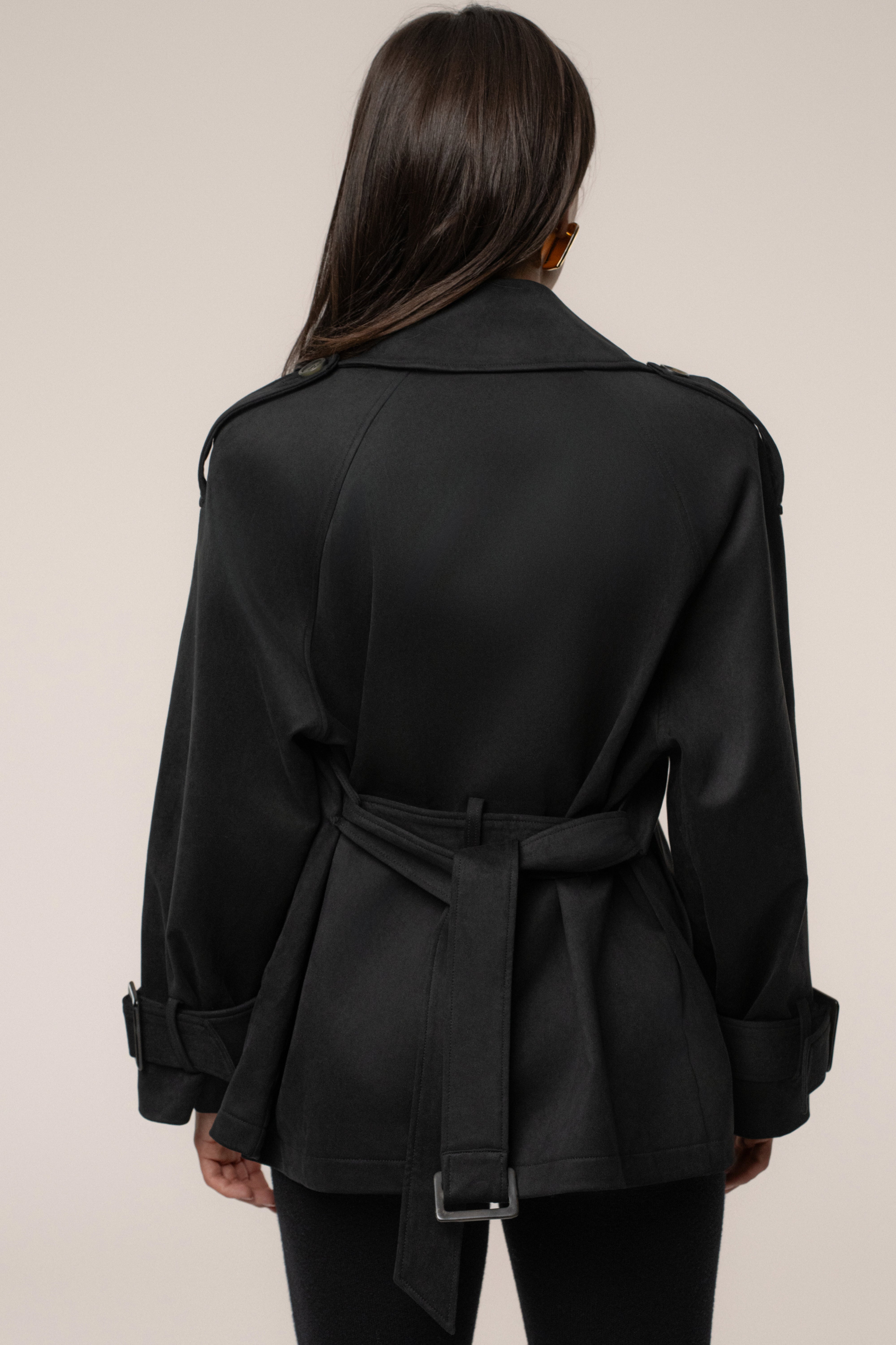Black Nightfall Suede Jacket