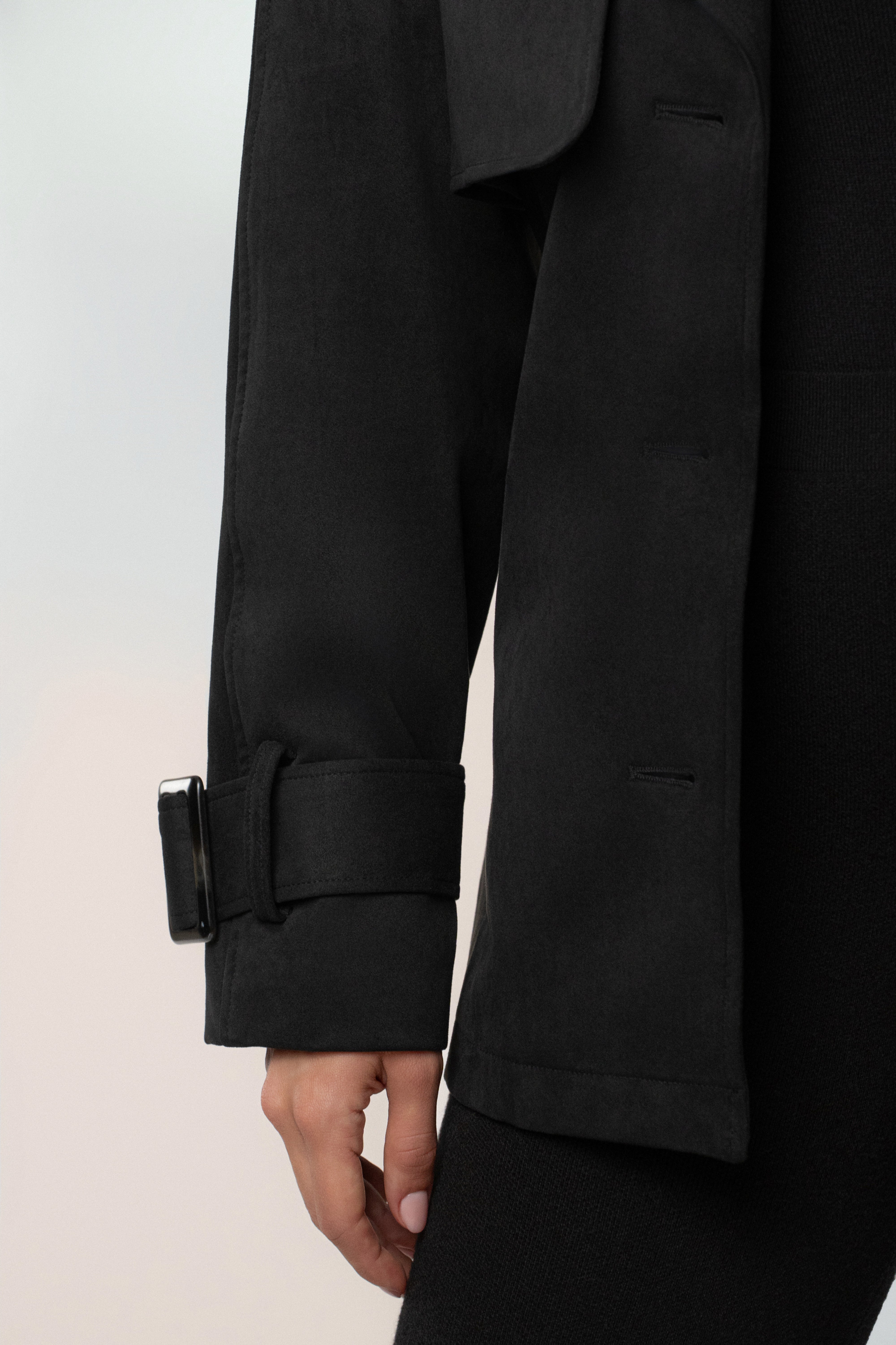 Black Nightfall Suede Jacket