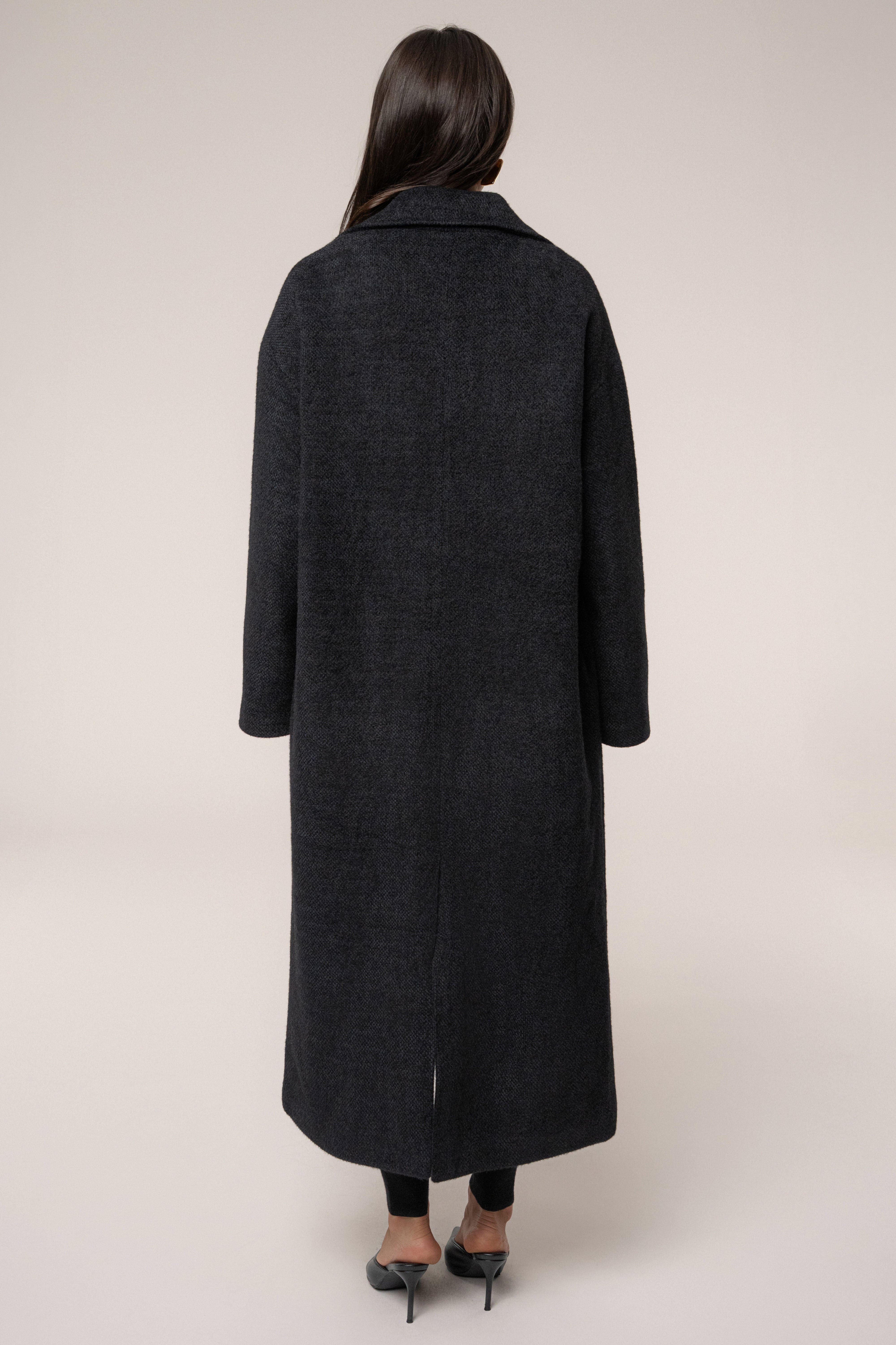 Black Dion Oversized Coat