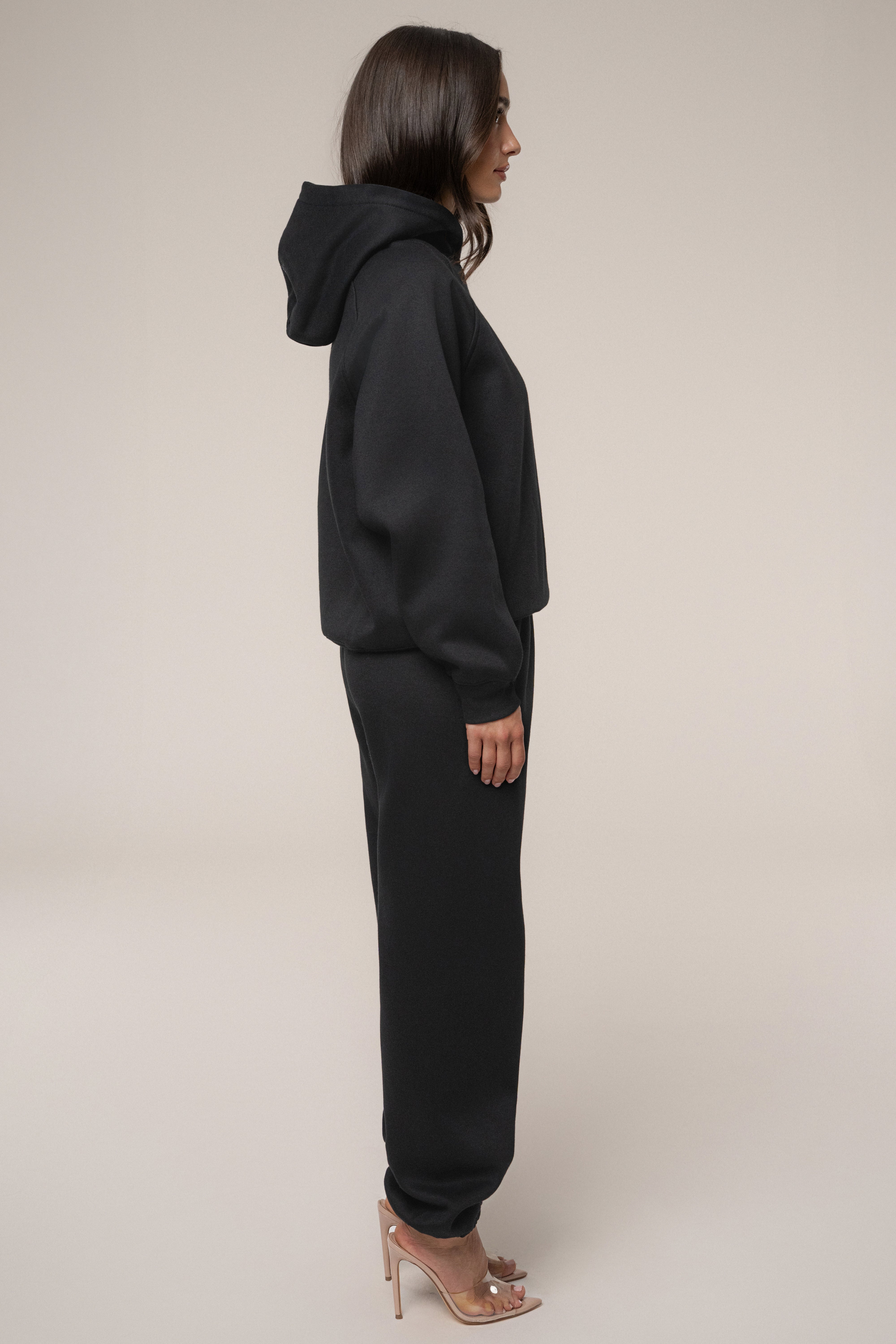 Black JLUXLABEL Logo Sweatpants