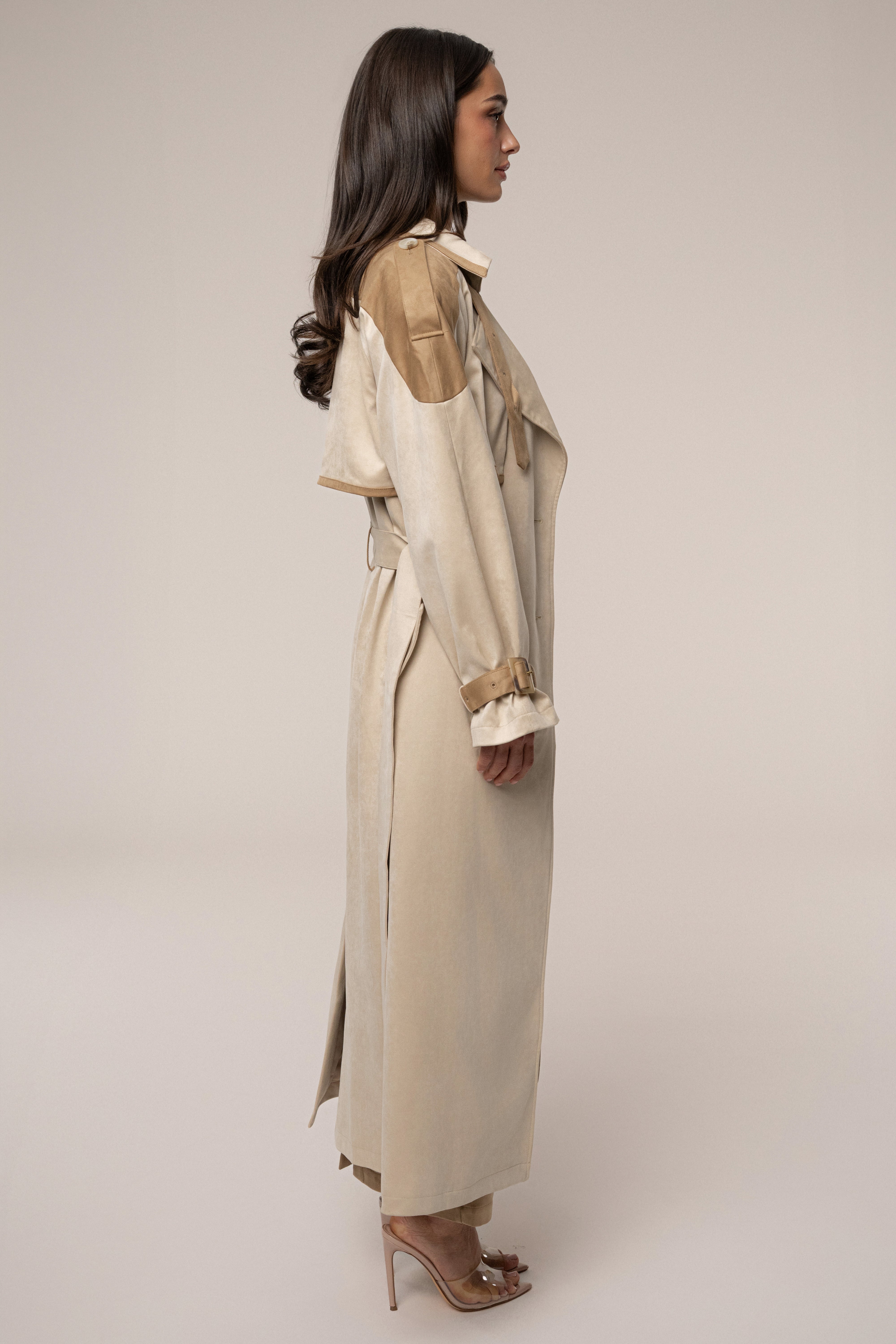 Tan Elite Suede Coat