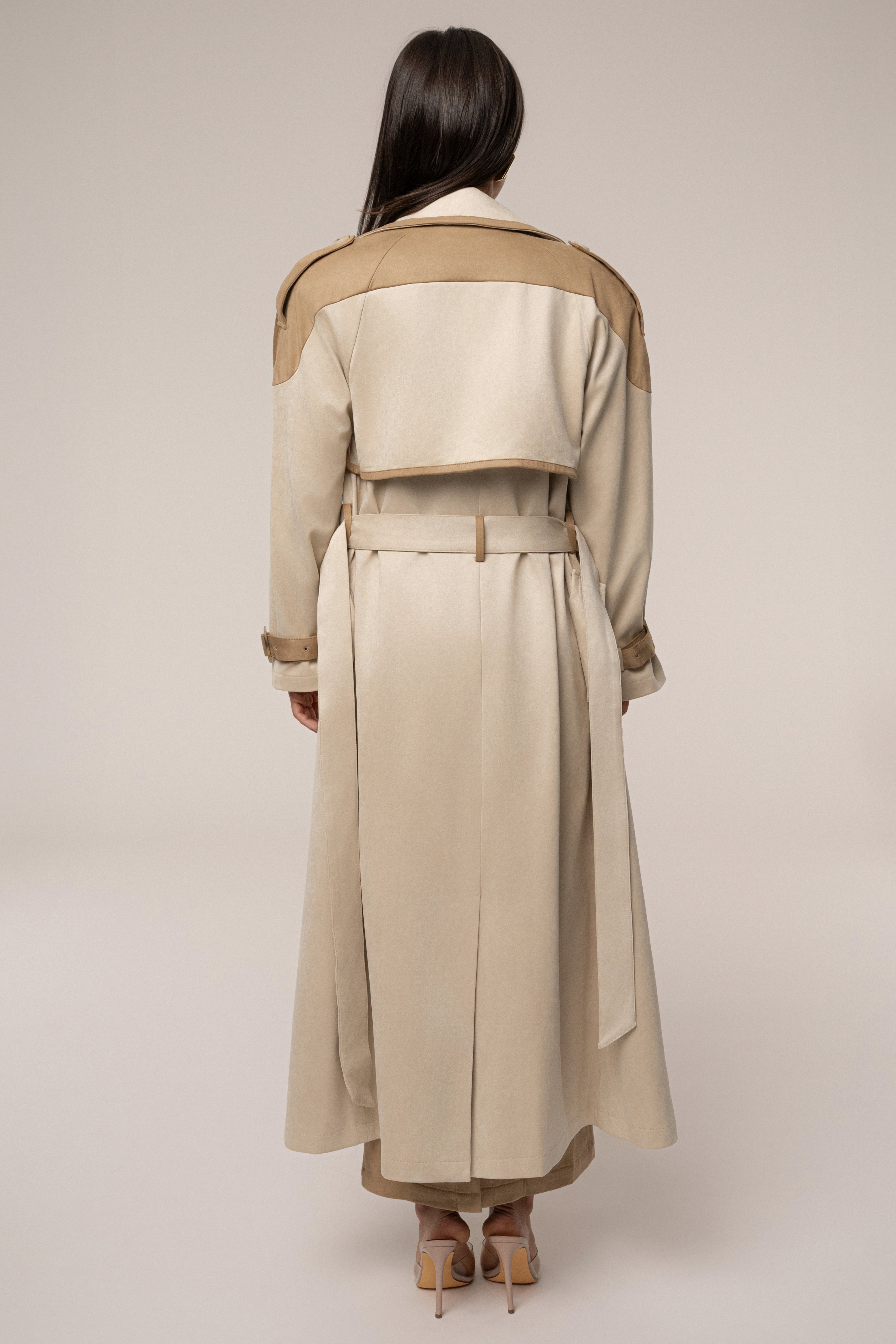 Tan Elite Suede Coat