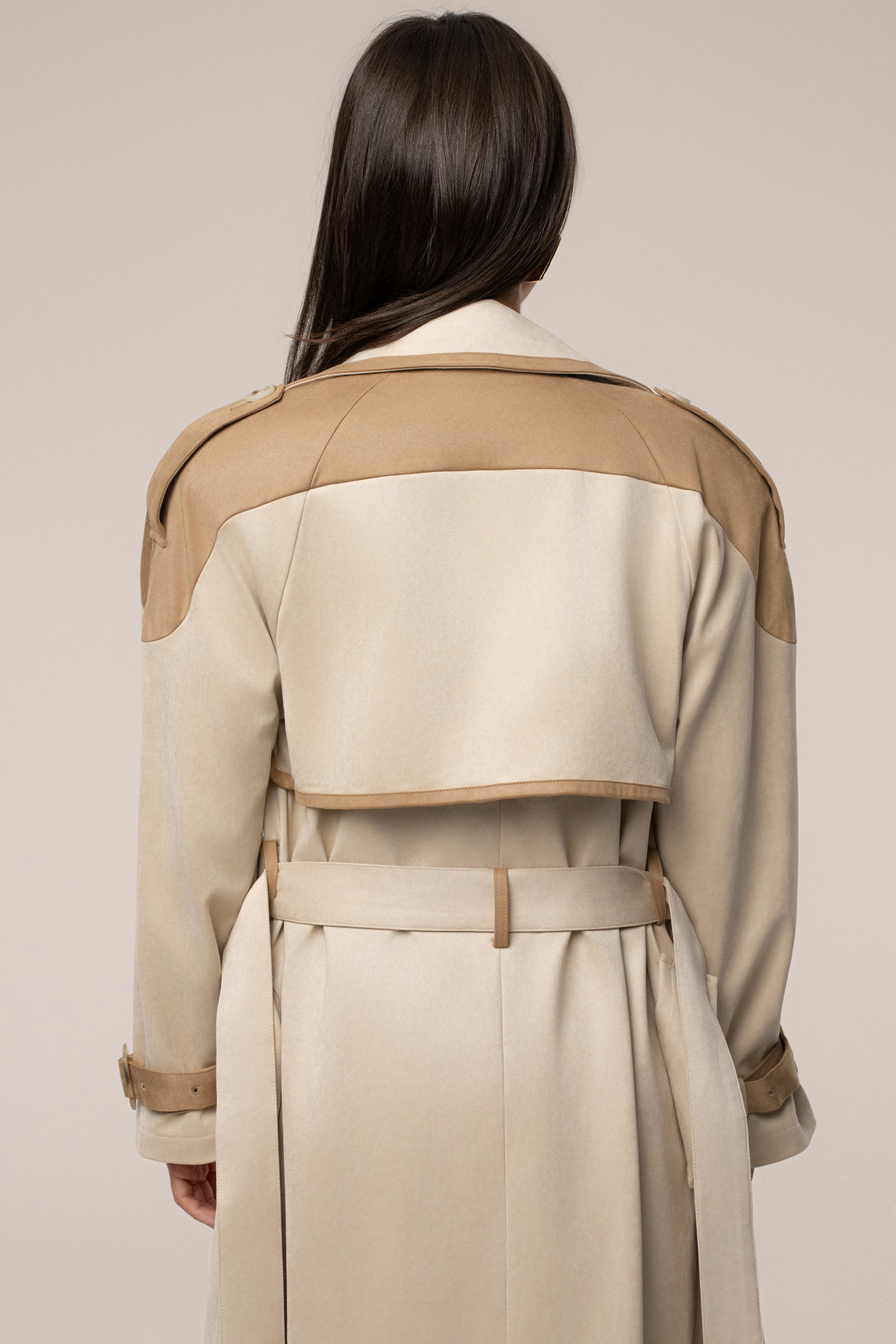 Tan Elite Suede Coat