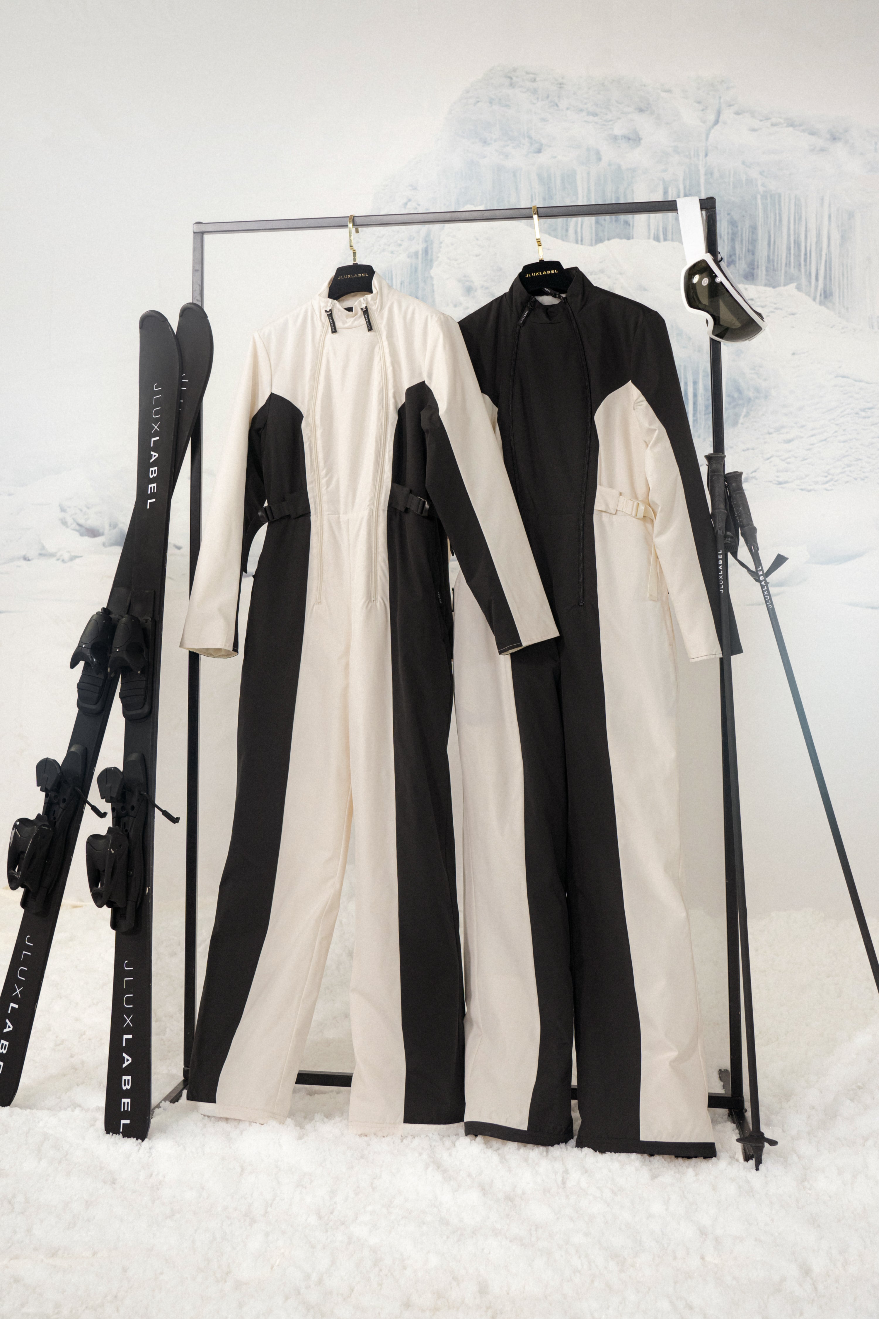 Ivory Polar Escape Ski Suit - JLUXLABEL