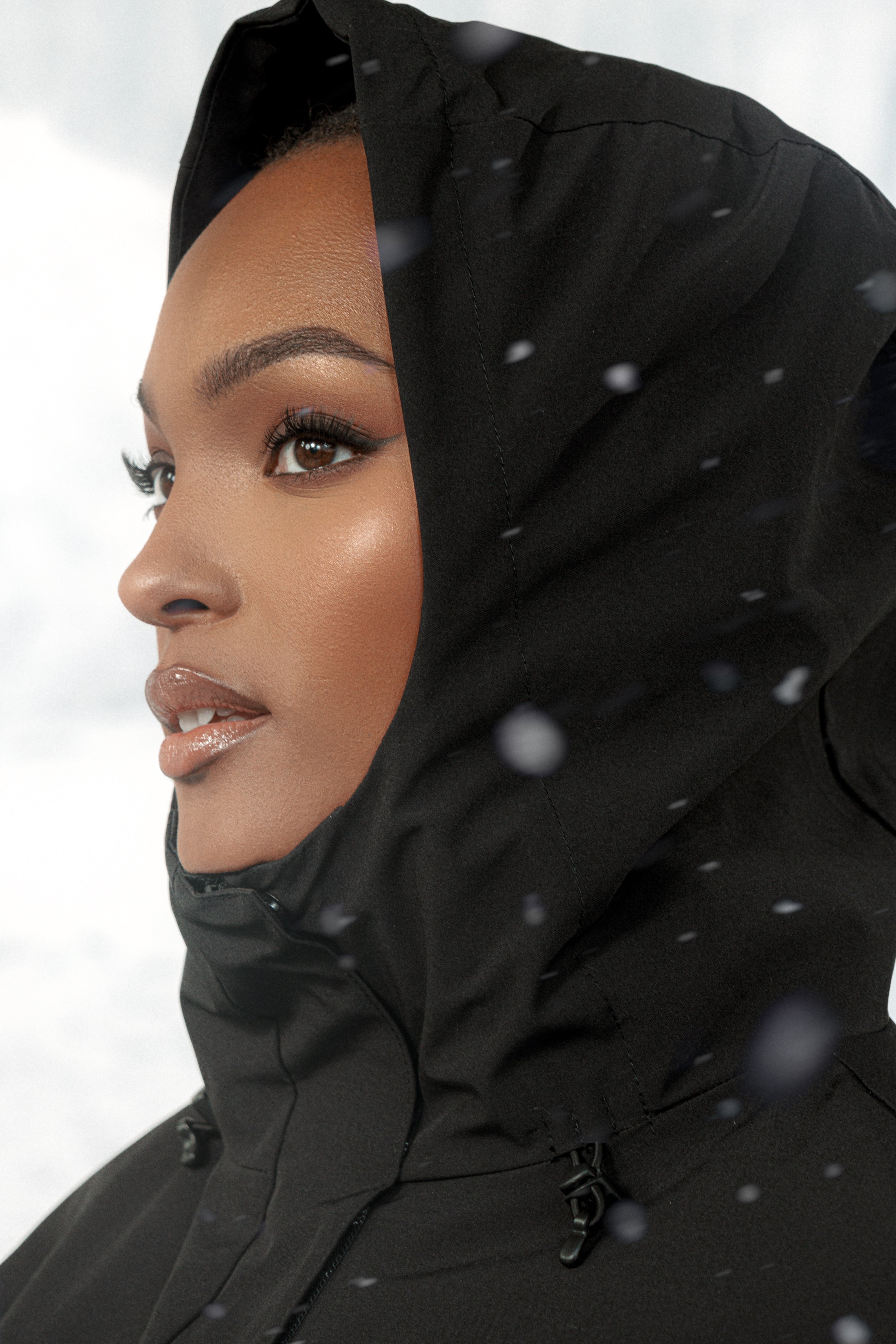 Black Polar Puffer Jacket - JLUXLABEL