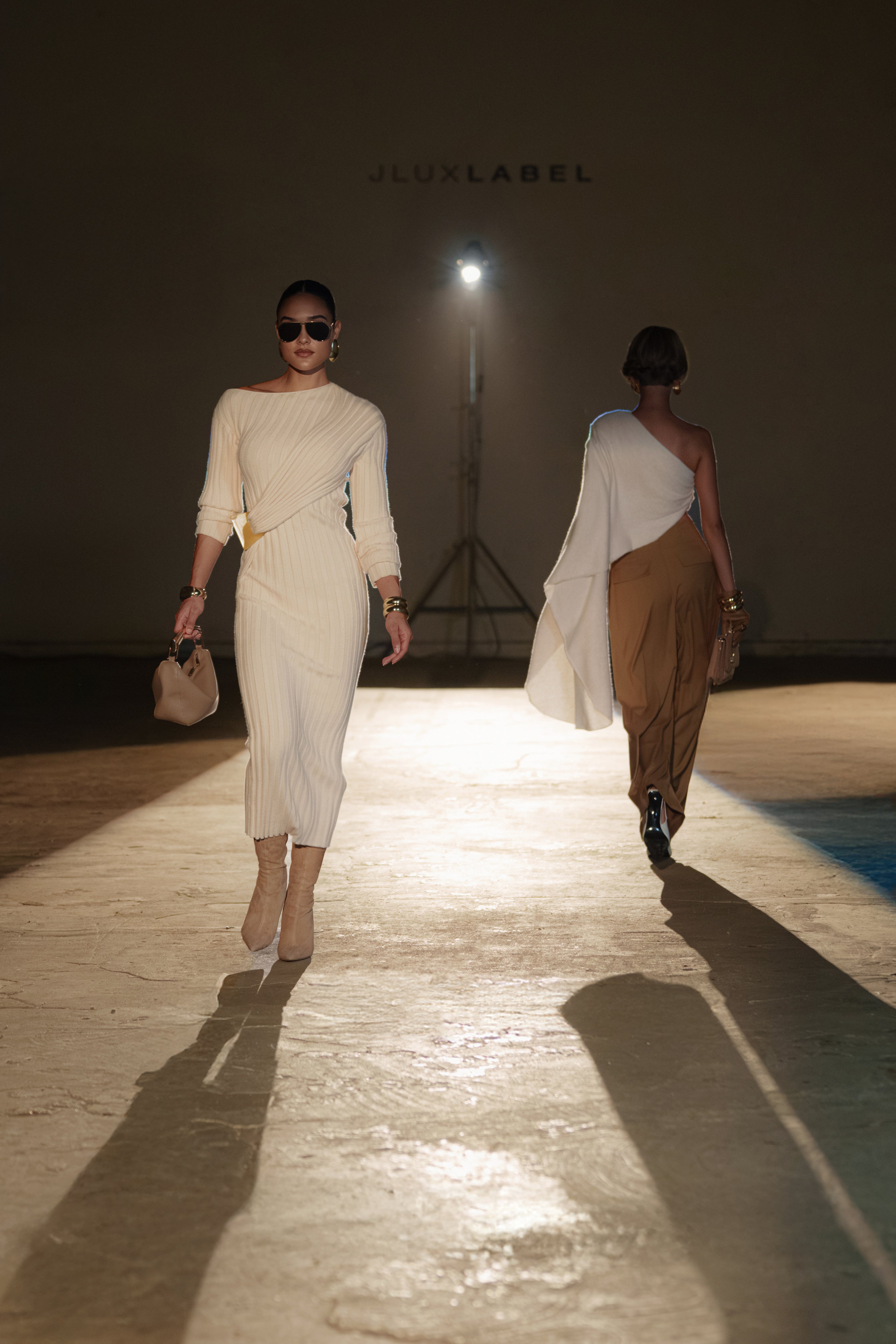 Ivory Auttomn Maxi Dress