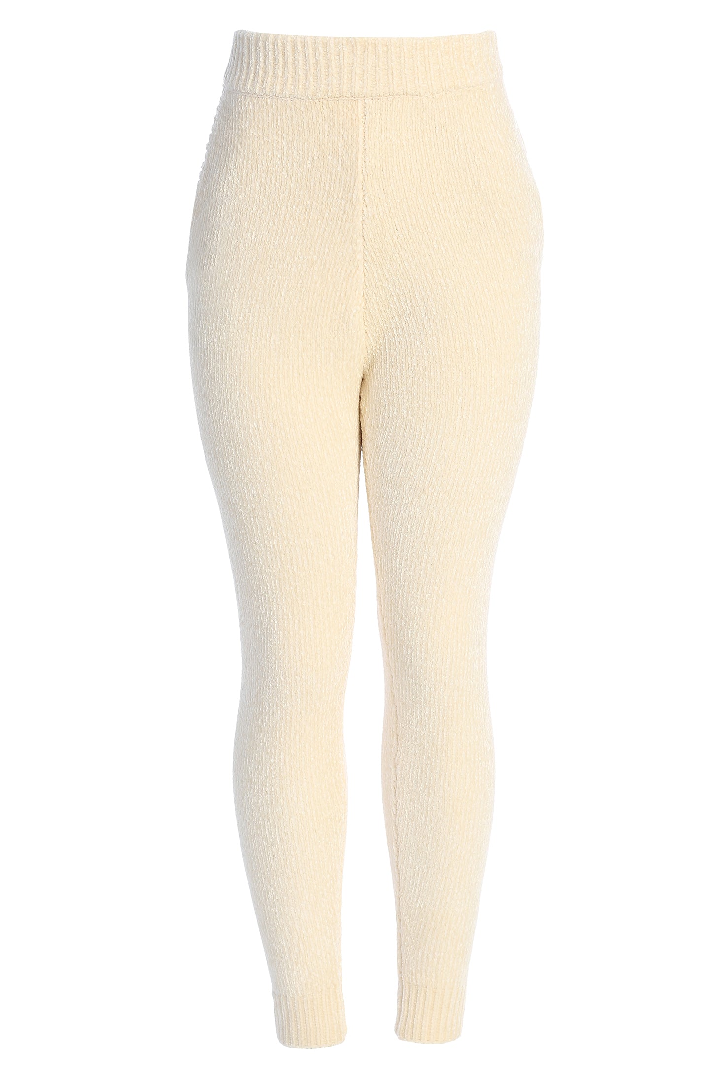 Ivory Juniper Chenille Sweater Pant - JLUXLABEL