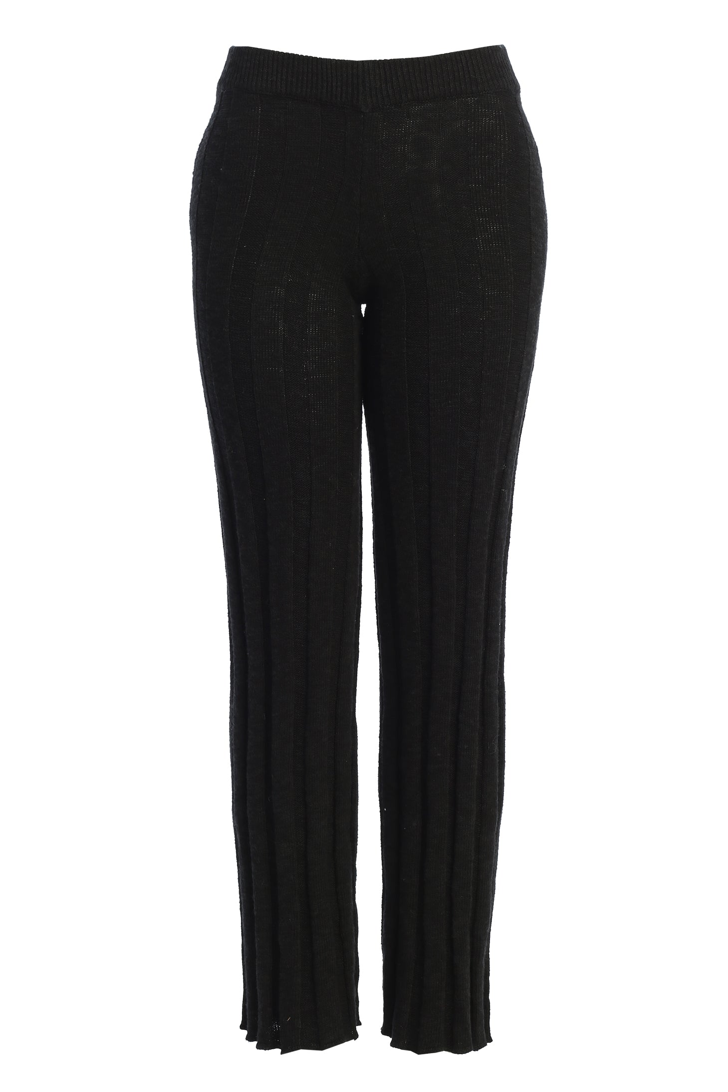 Noir West Bound Sweater Set - black