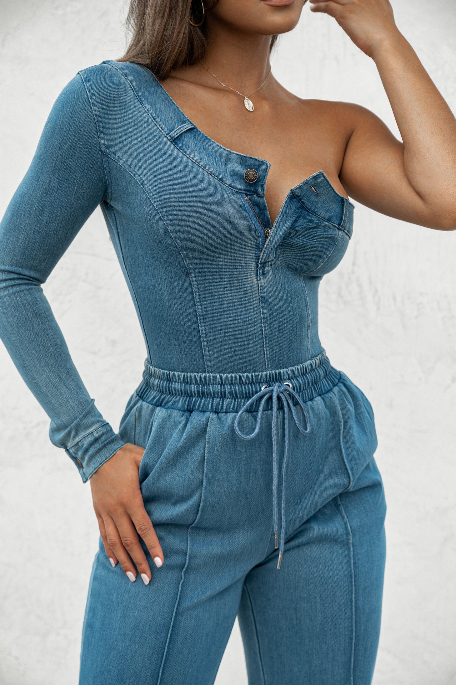 Button Me Up Bodysuit - JLUXLABEL