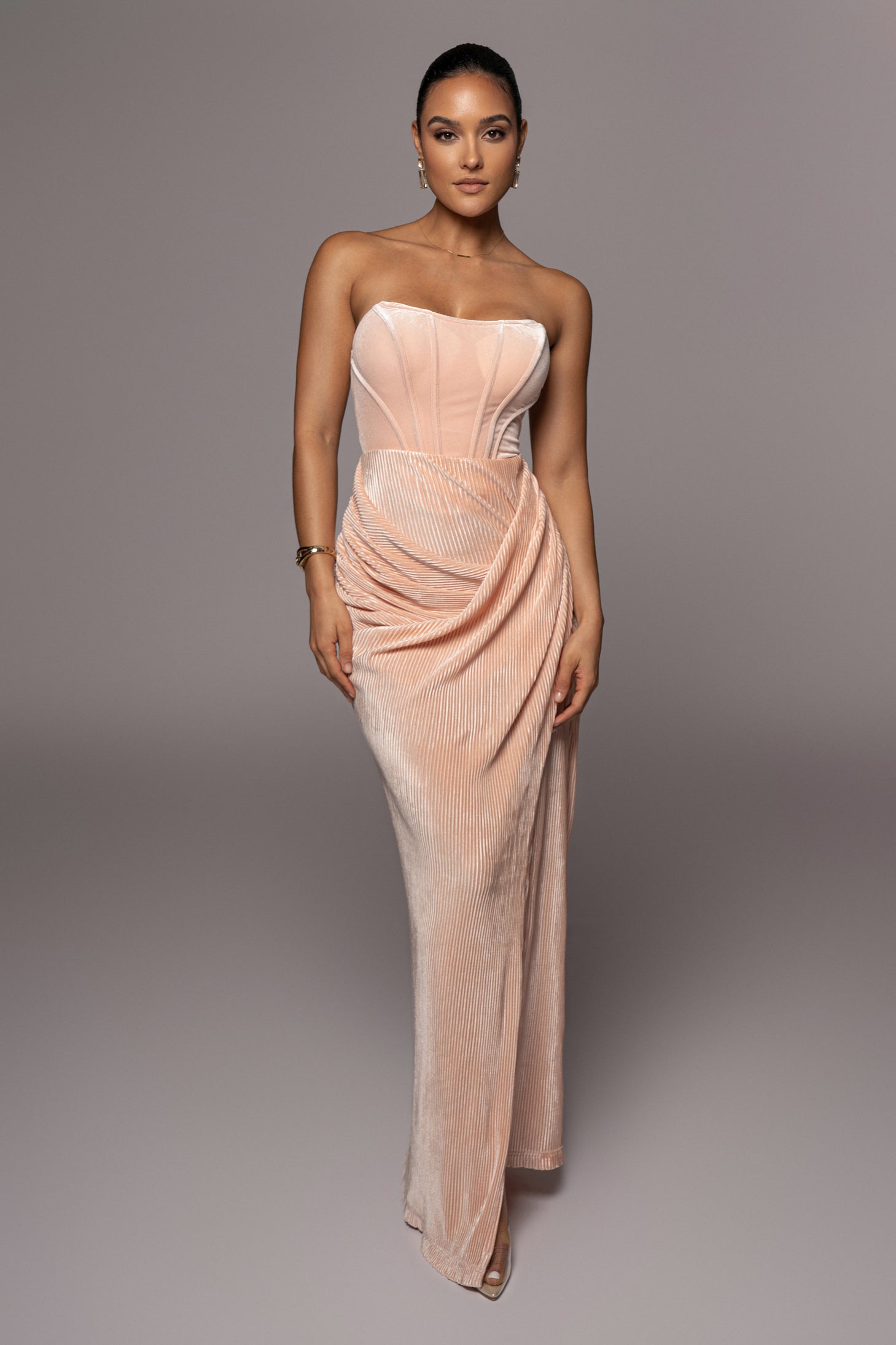 Blush True Bliss Maxi Skirt - JLUXLABEL