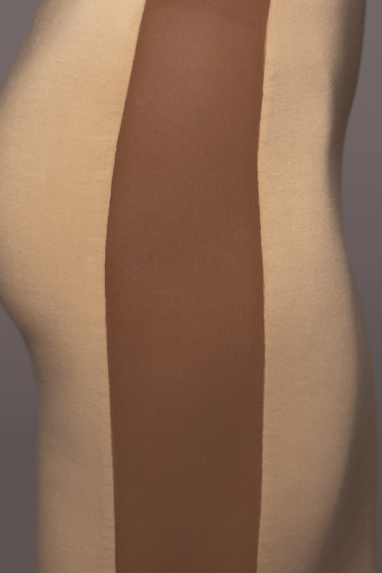 Tan Afterglow Midi Dress - JLUXLABEL