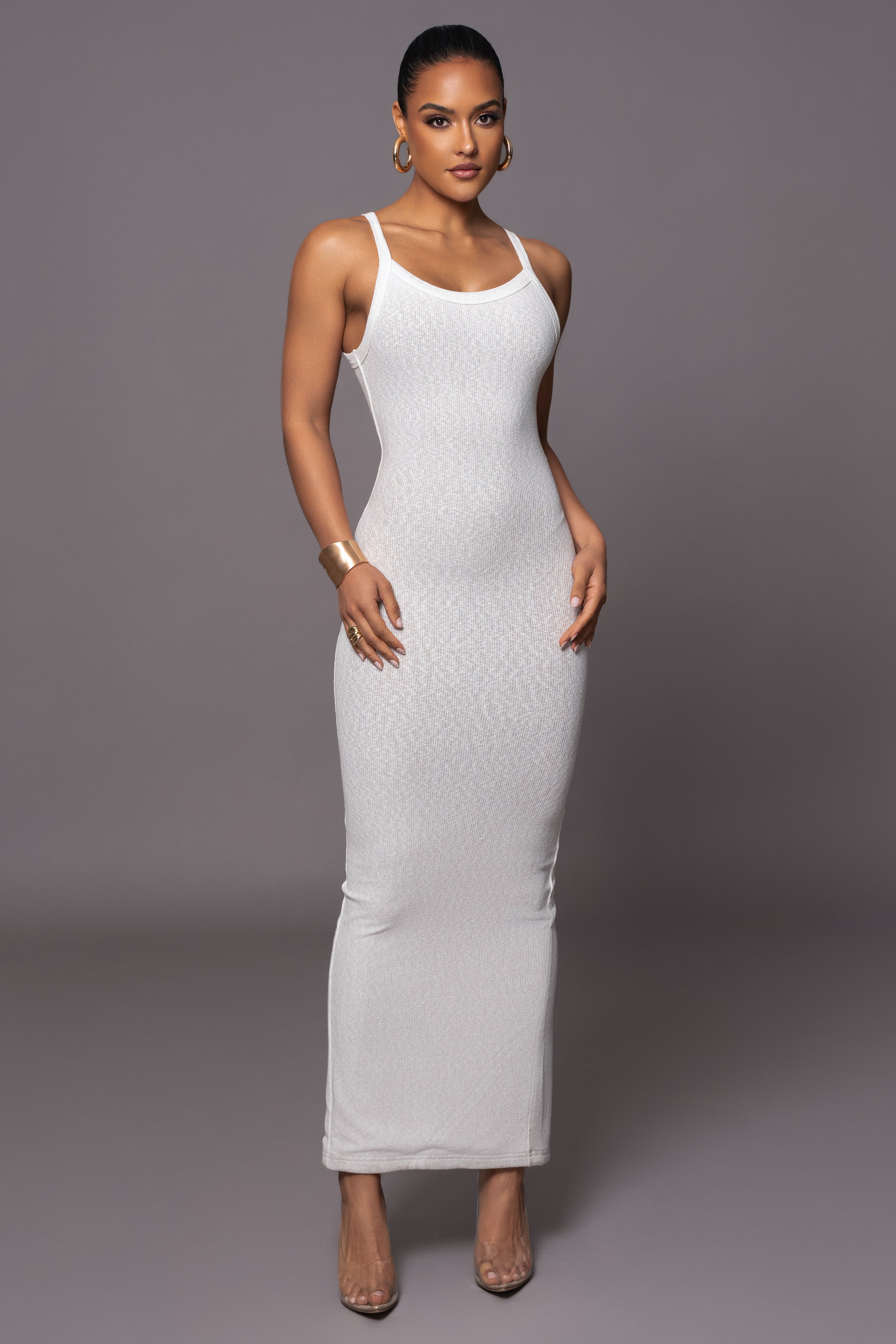 Ivory Back To You Midi Dress - JLUXLABEL - Cabana Collection - Spring Summer