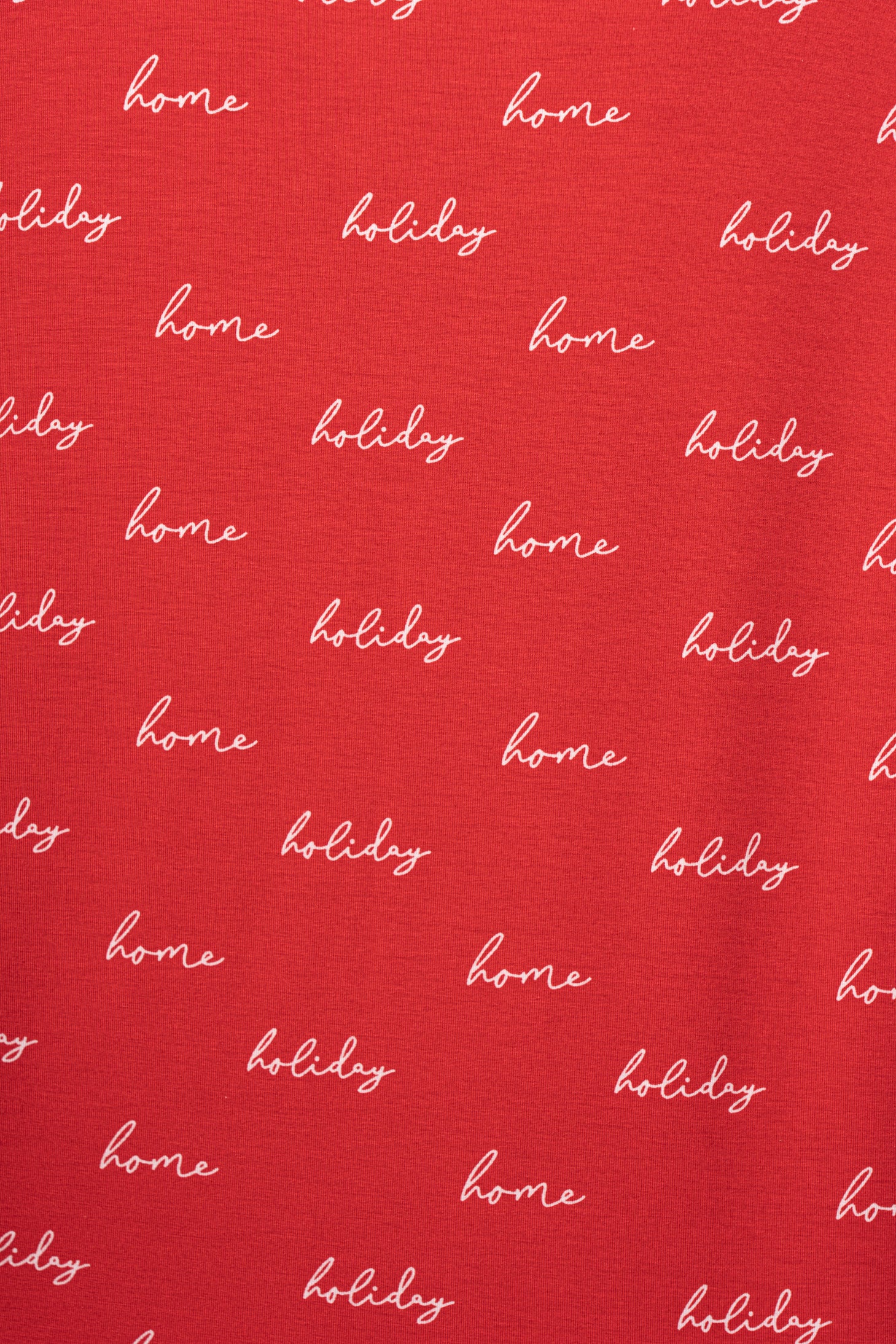 Red Home For The Holiday Adult Top - JLUXLABEL