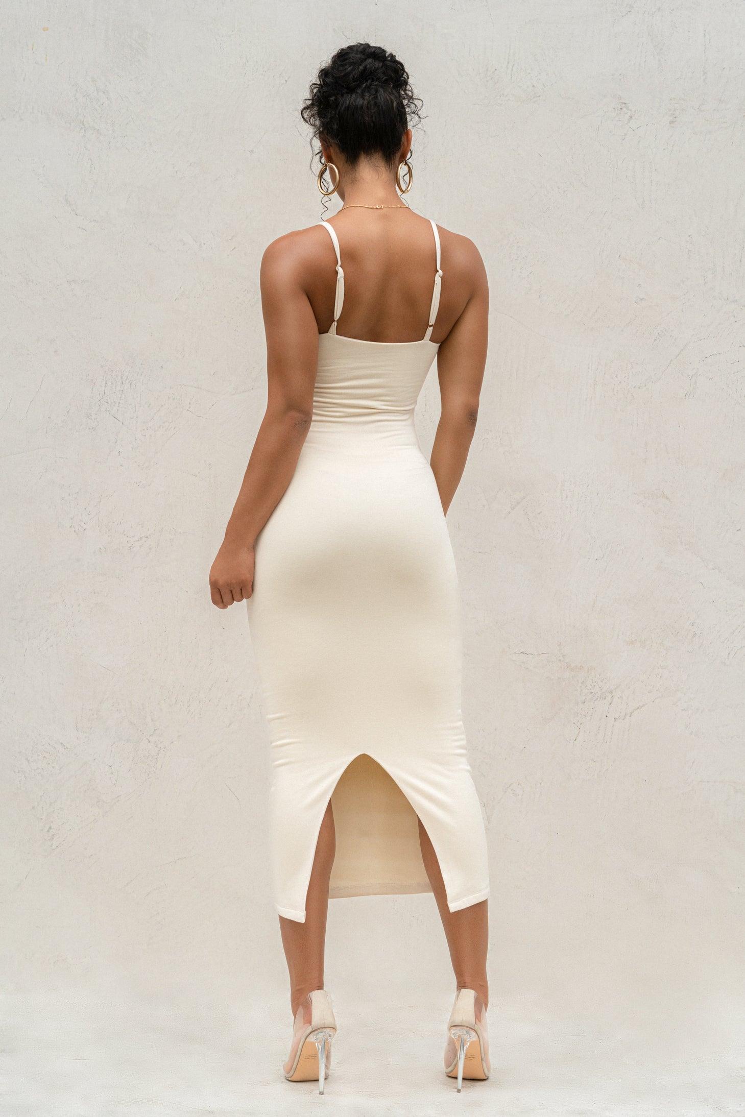 Buttercream Midnight Memories Midi Dress