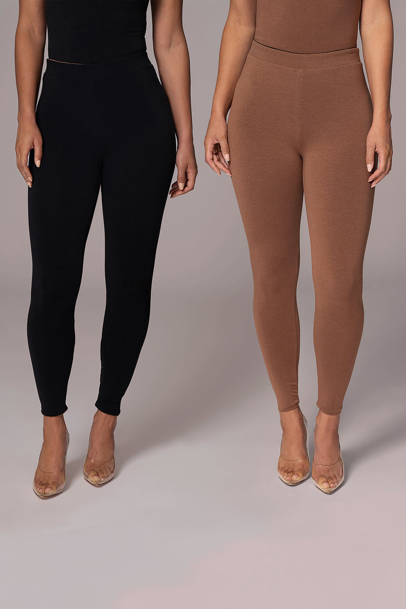 Black/Pecan Everyday Reversible Leggings