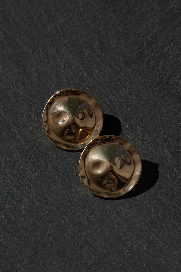 Gold Mayas Earrings - JLUXLABEL