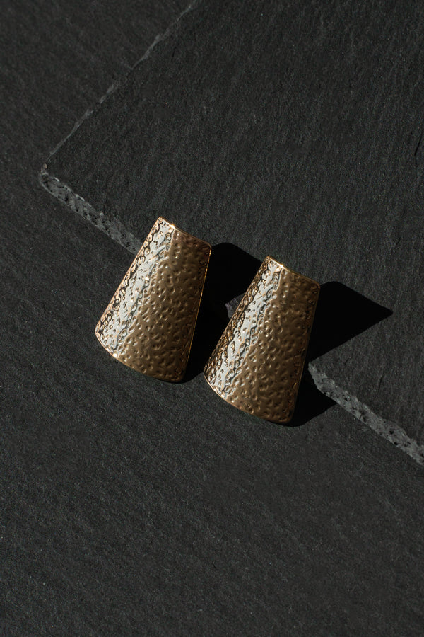 Gold Cadae Earrings - JLUXLABEL