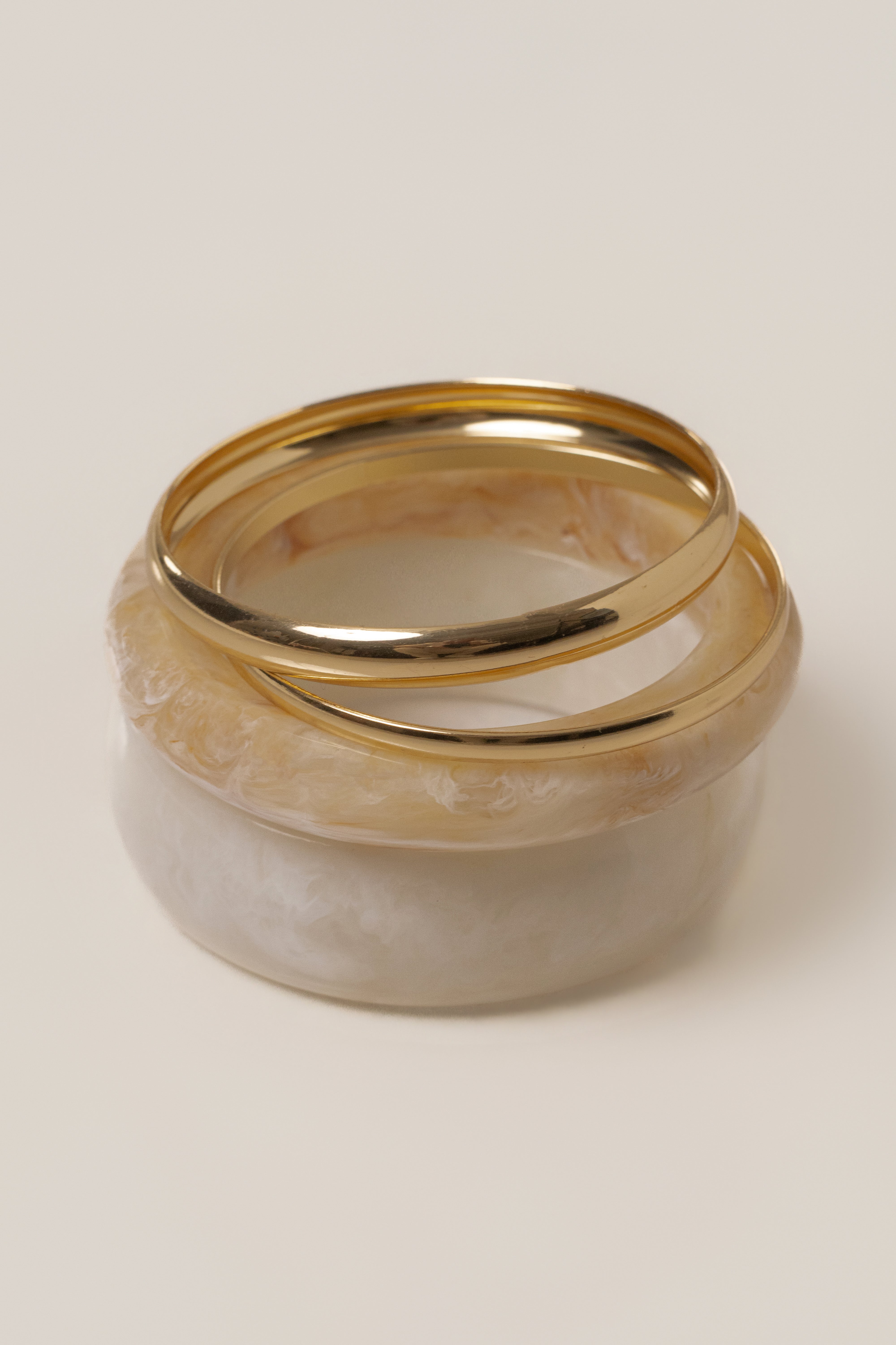 Gold Mara Bracelet Set - JLUXLABEL