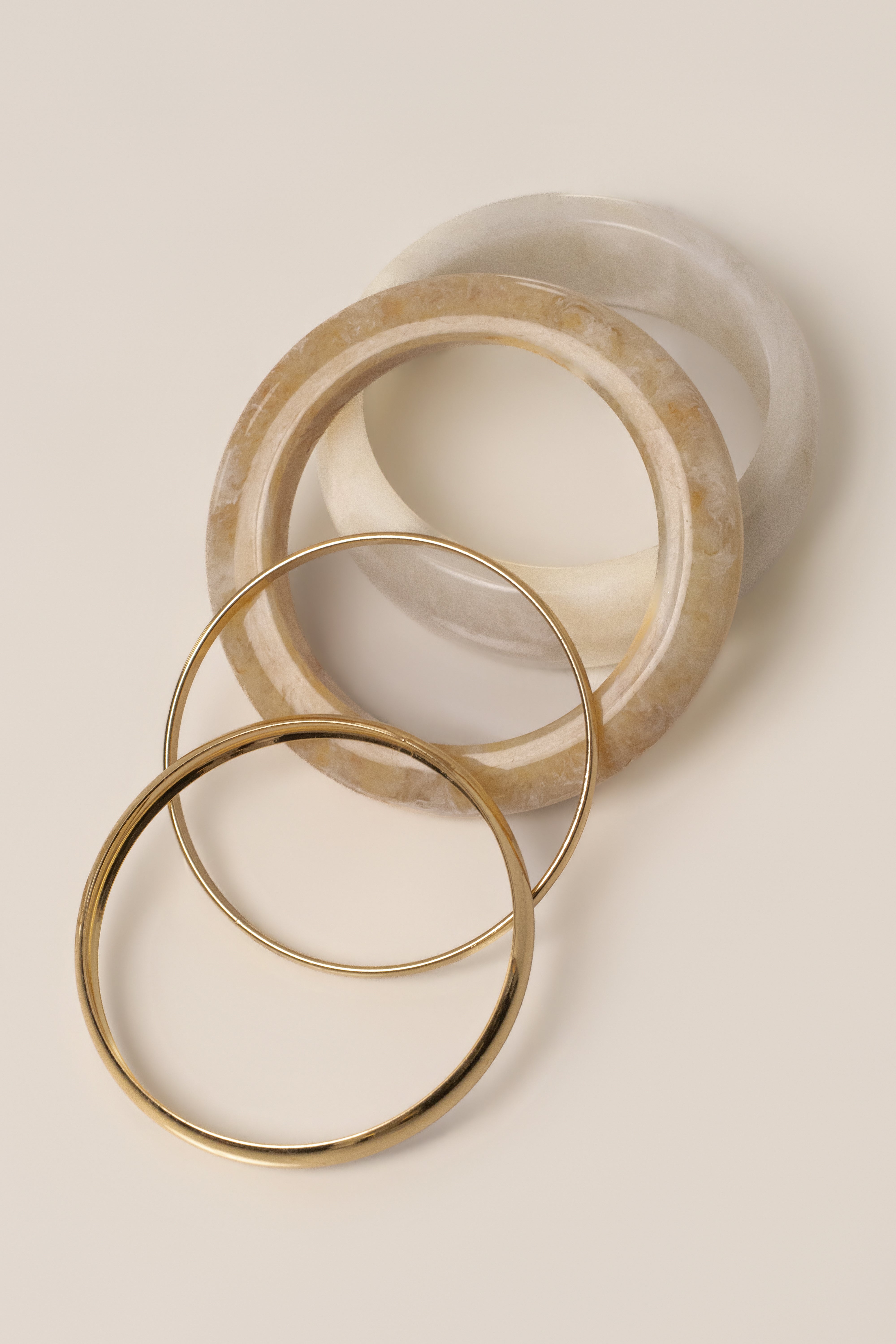 Gold Mara Bracelet Set - JLUXLABEL