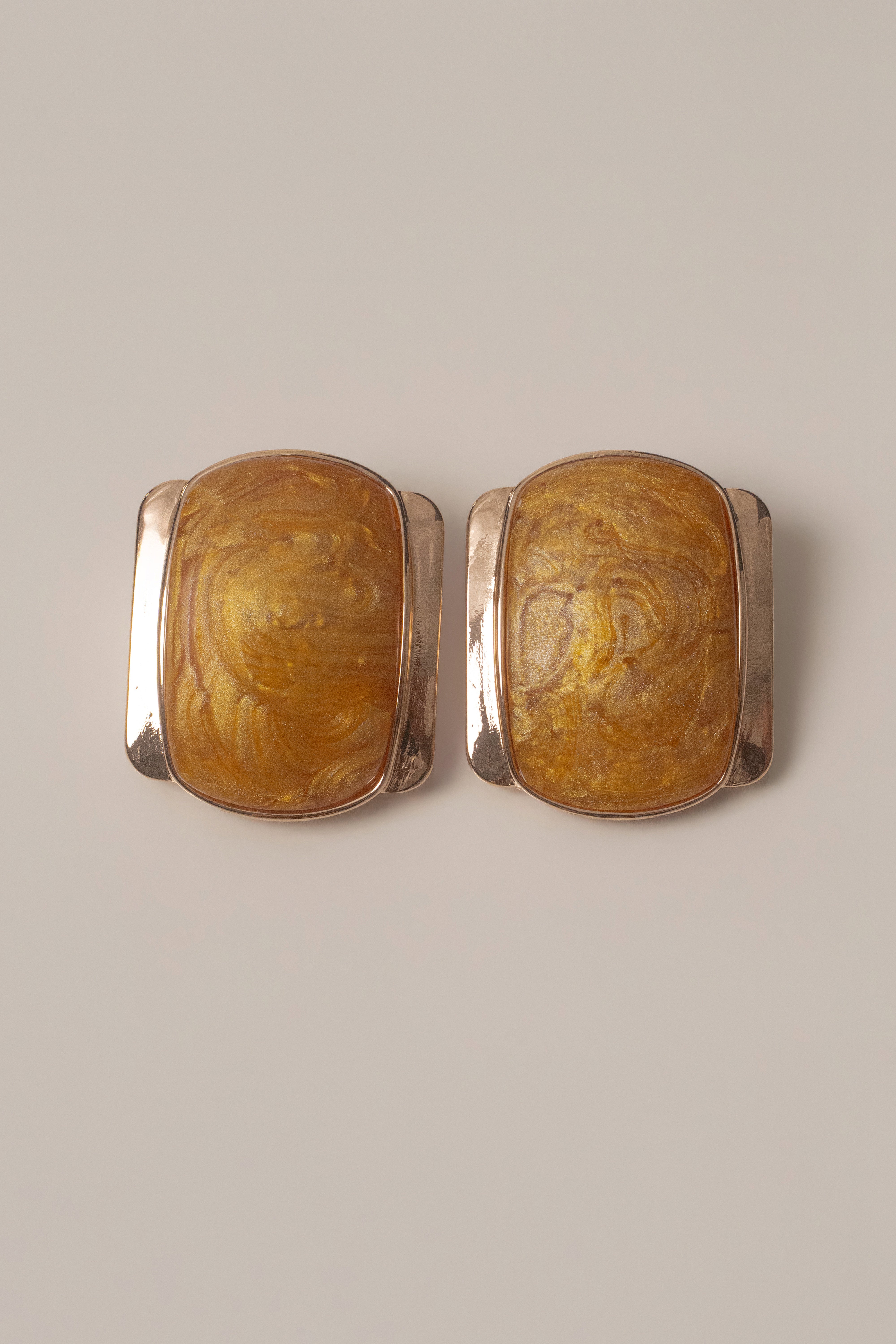 Orange Giovanna Earrings - JLUXLABEL