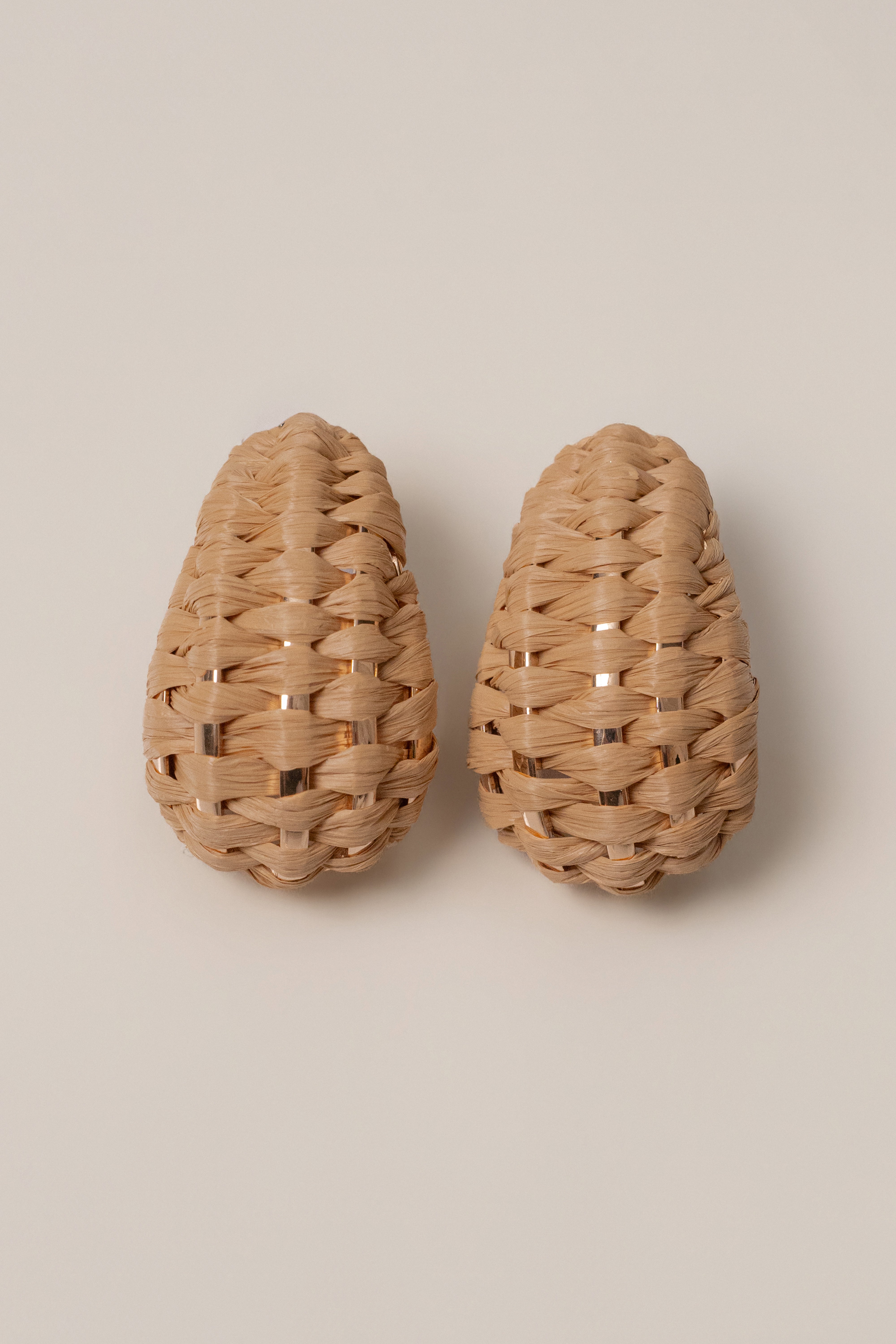 Natural Tulum Texture Earrings - JLUXLABEL