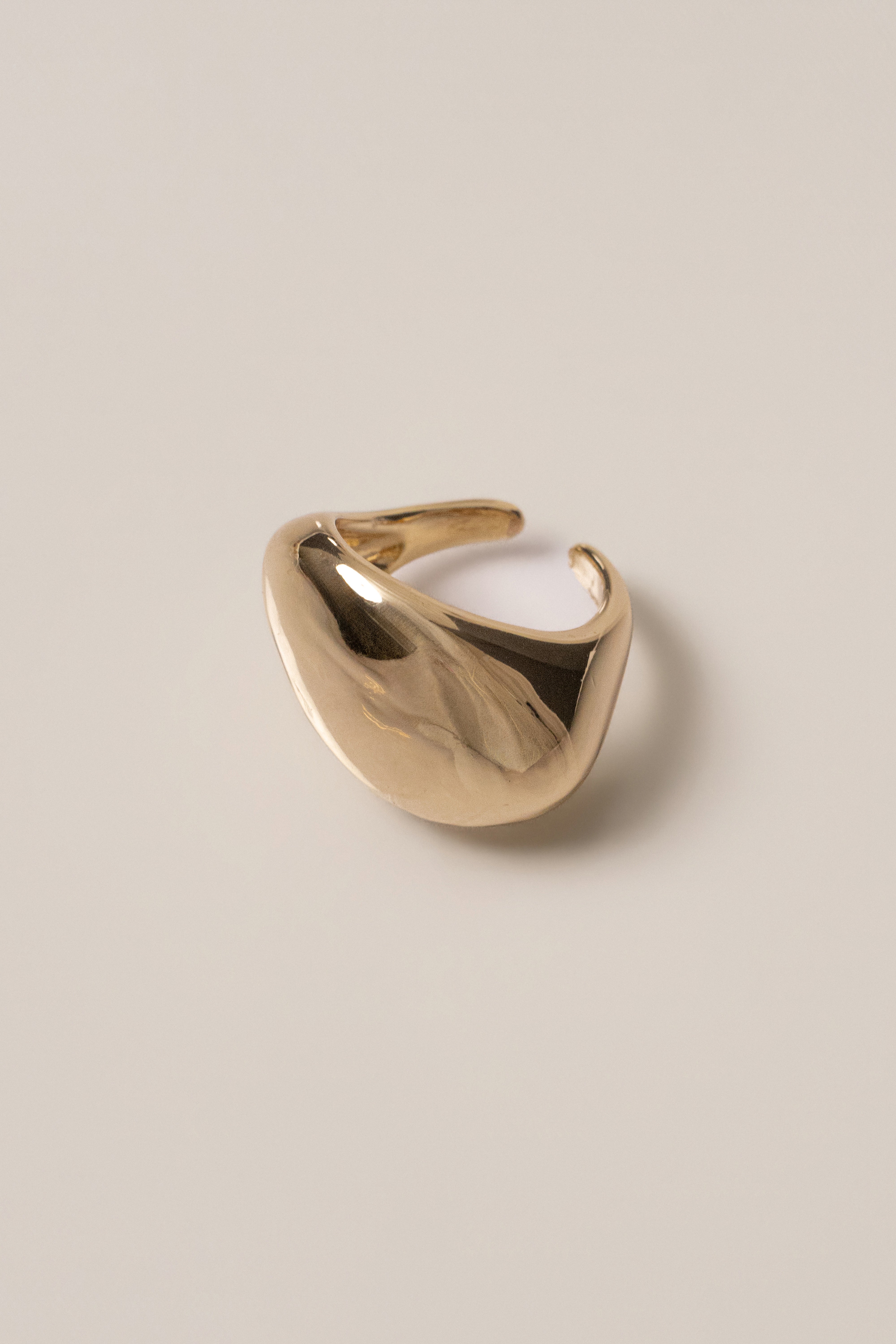 Gold Daria Dome Ring - JLUXLABEL