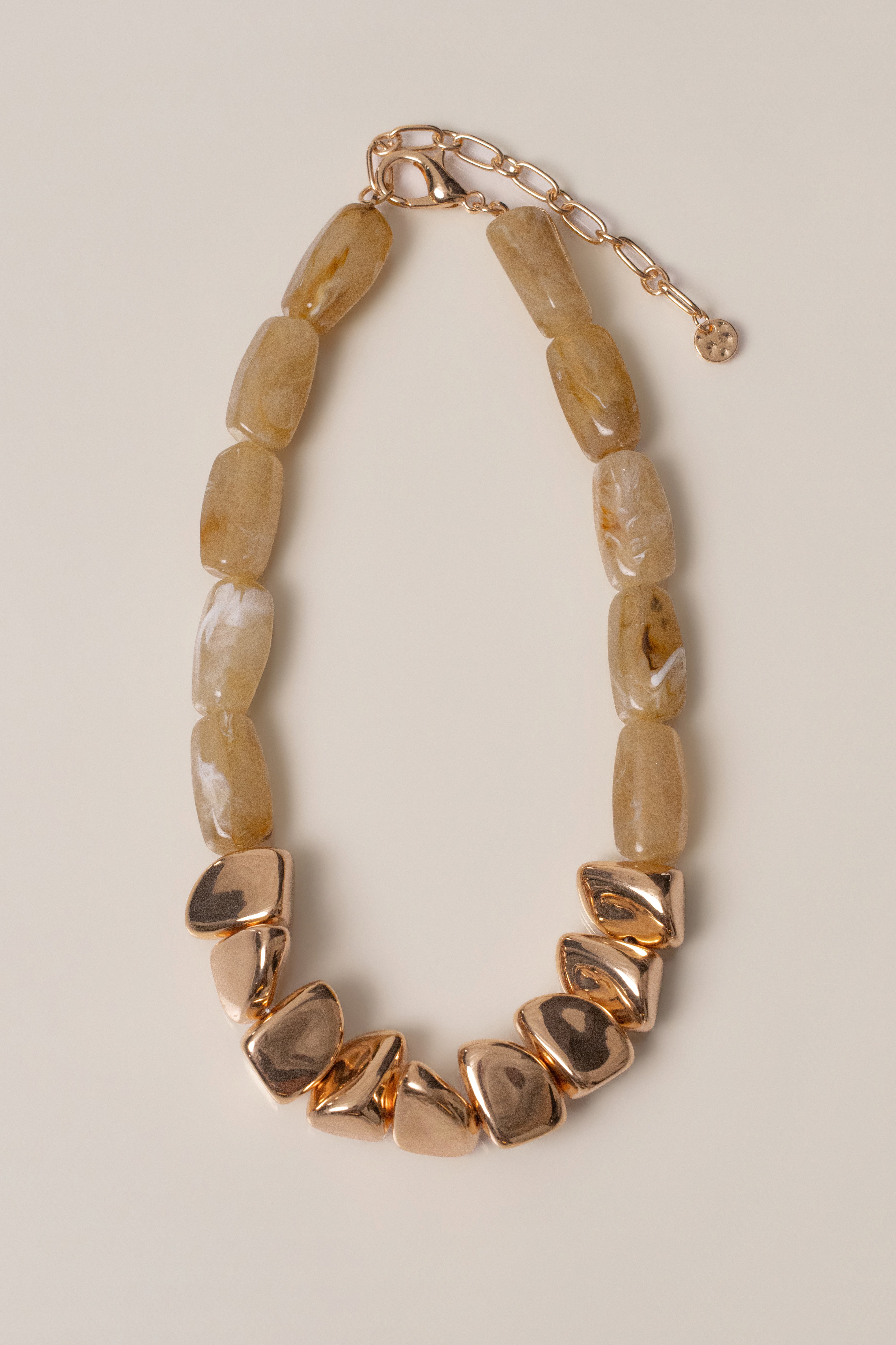 Ivory Alessia Beaded Necklace - JLUXLABEL
