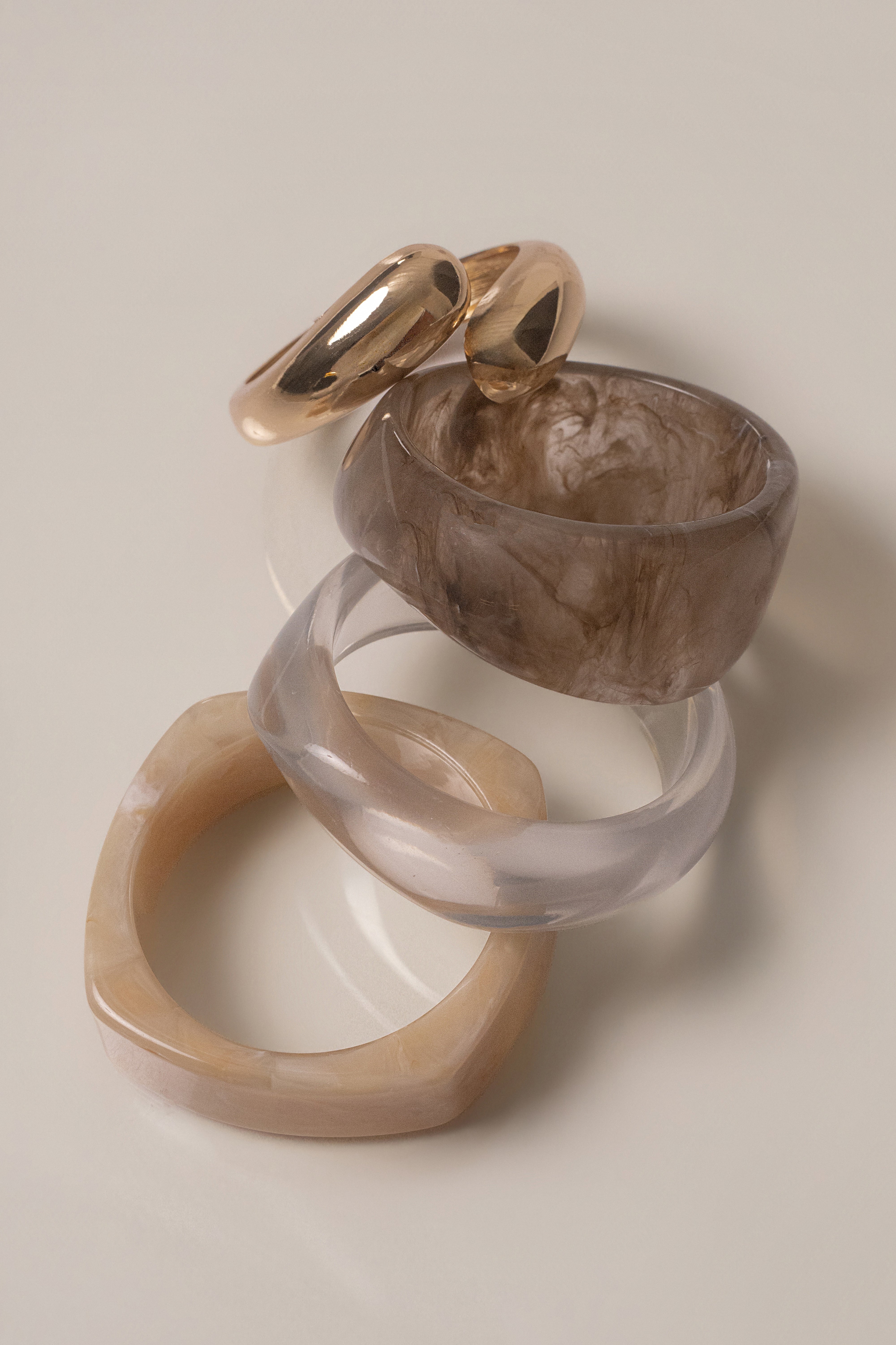 Multi Desert Glow Bangle Set - JLUXLABEL
