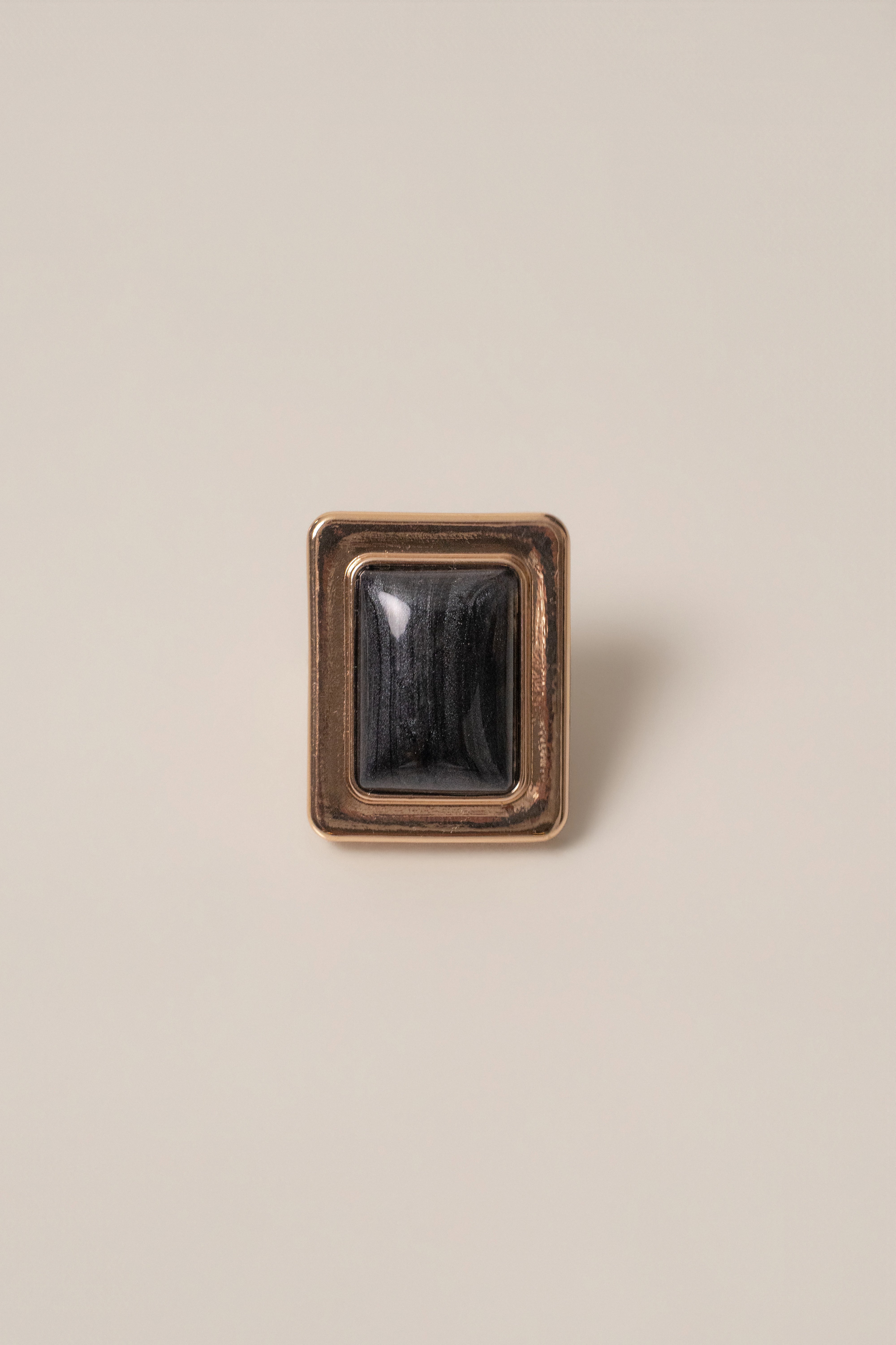Black Society Frame Ring - JLUXLABEL