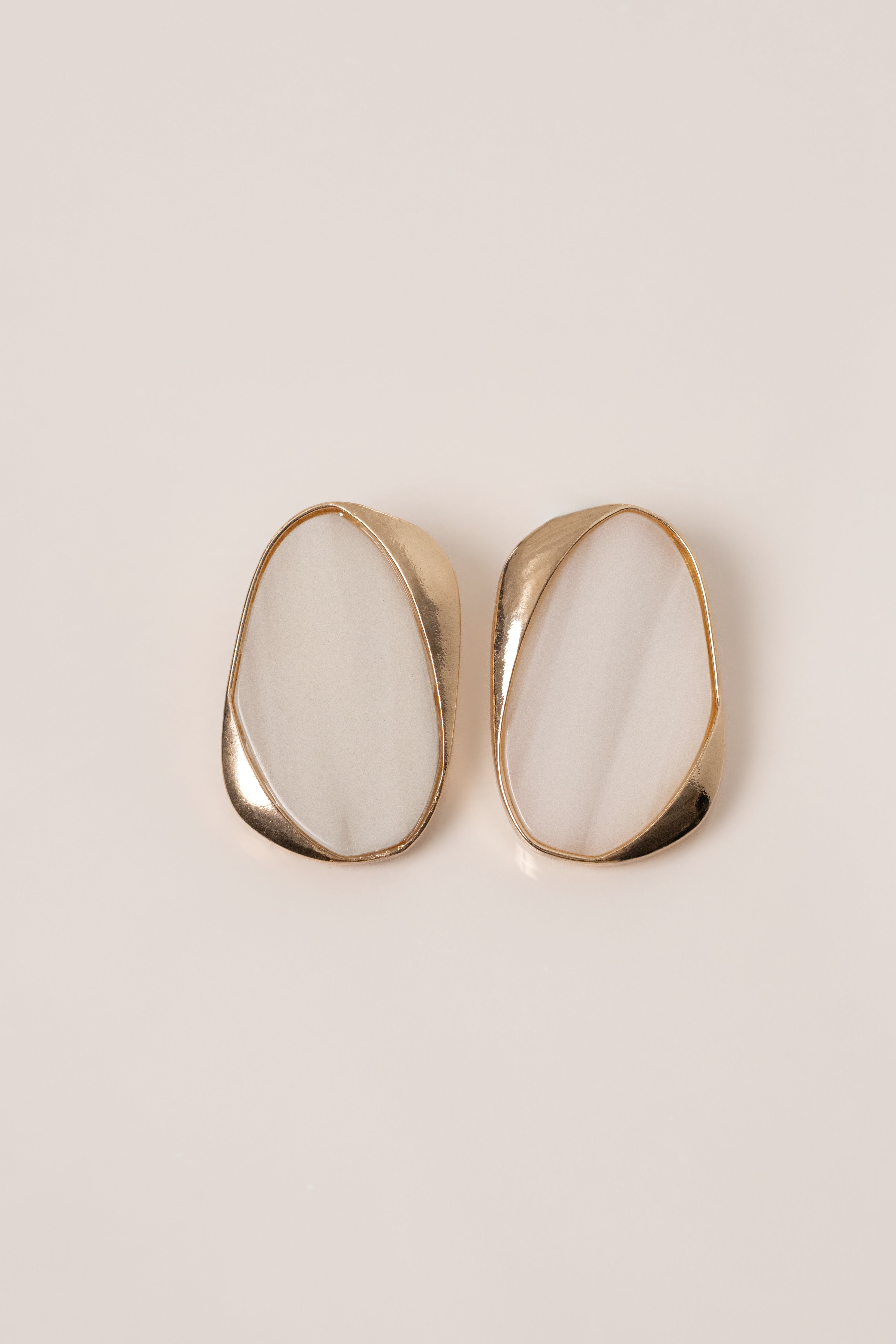 Gold First Look Earrings - JLUXLABEL