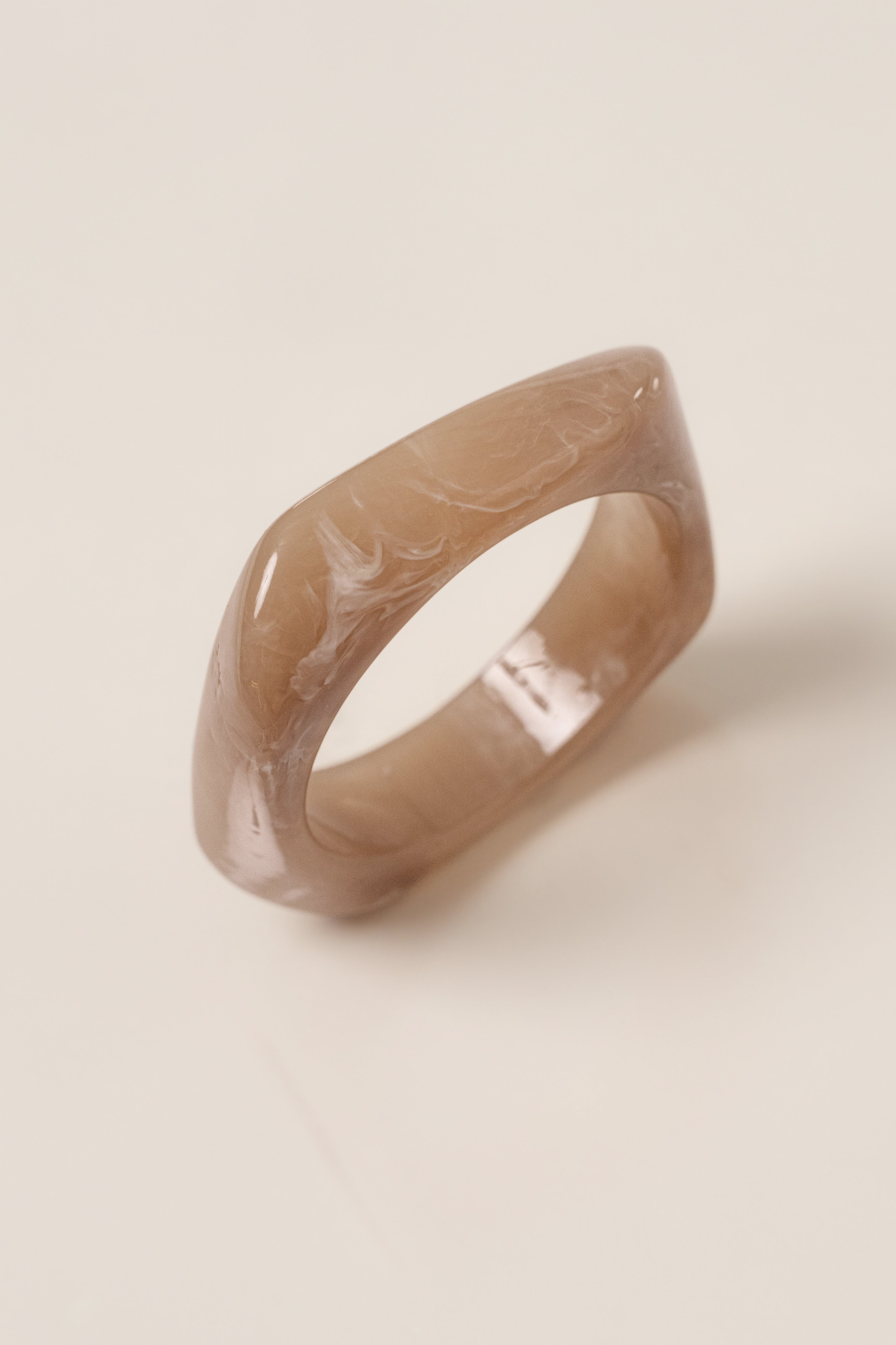 Khaki Beatrix Marbled Bracelet - JLUXLABEL