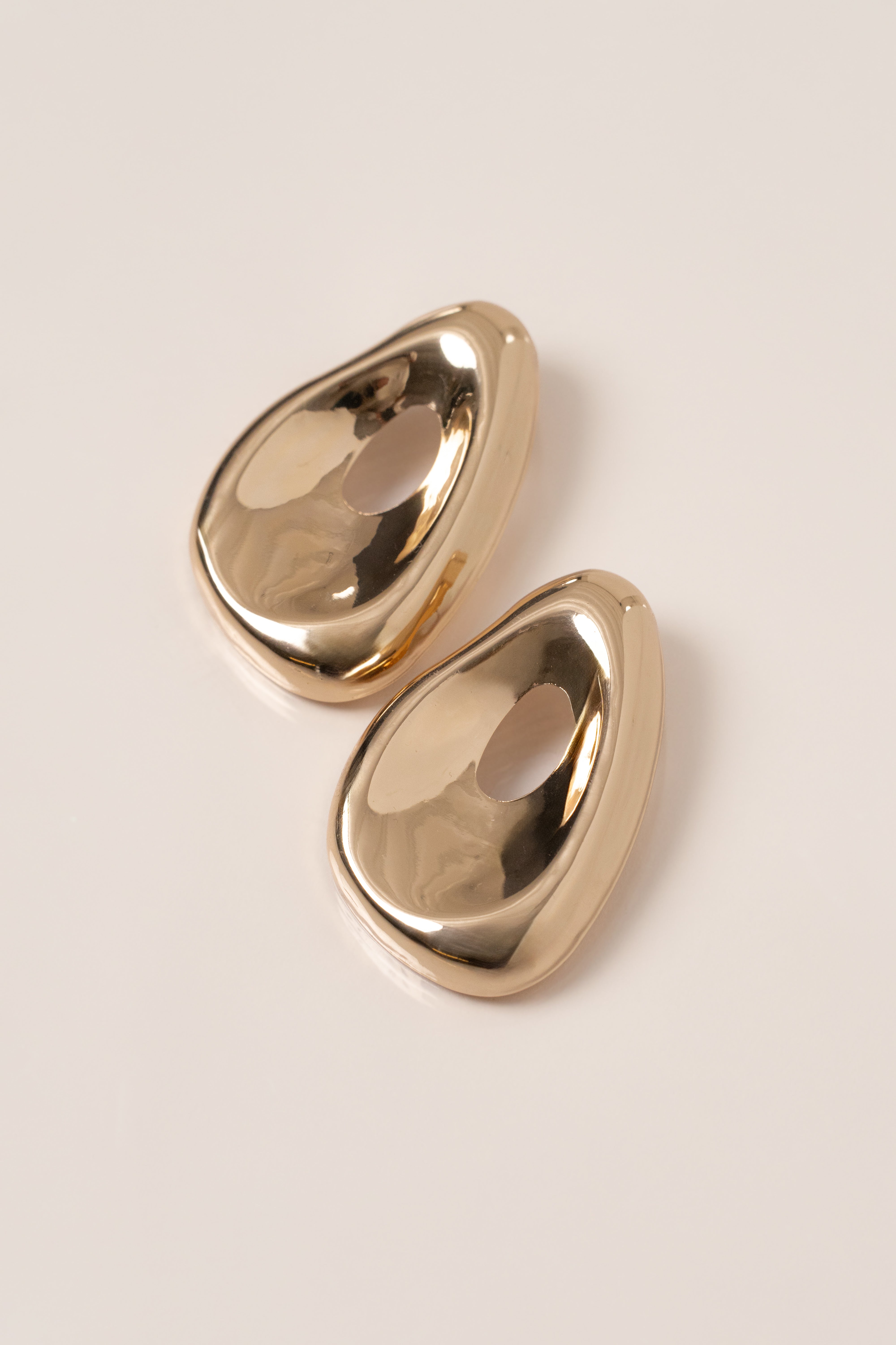 Gold Cecilia Earrings - JLUXLABEL
