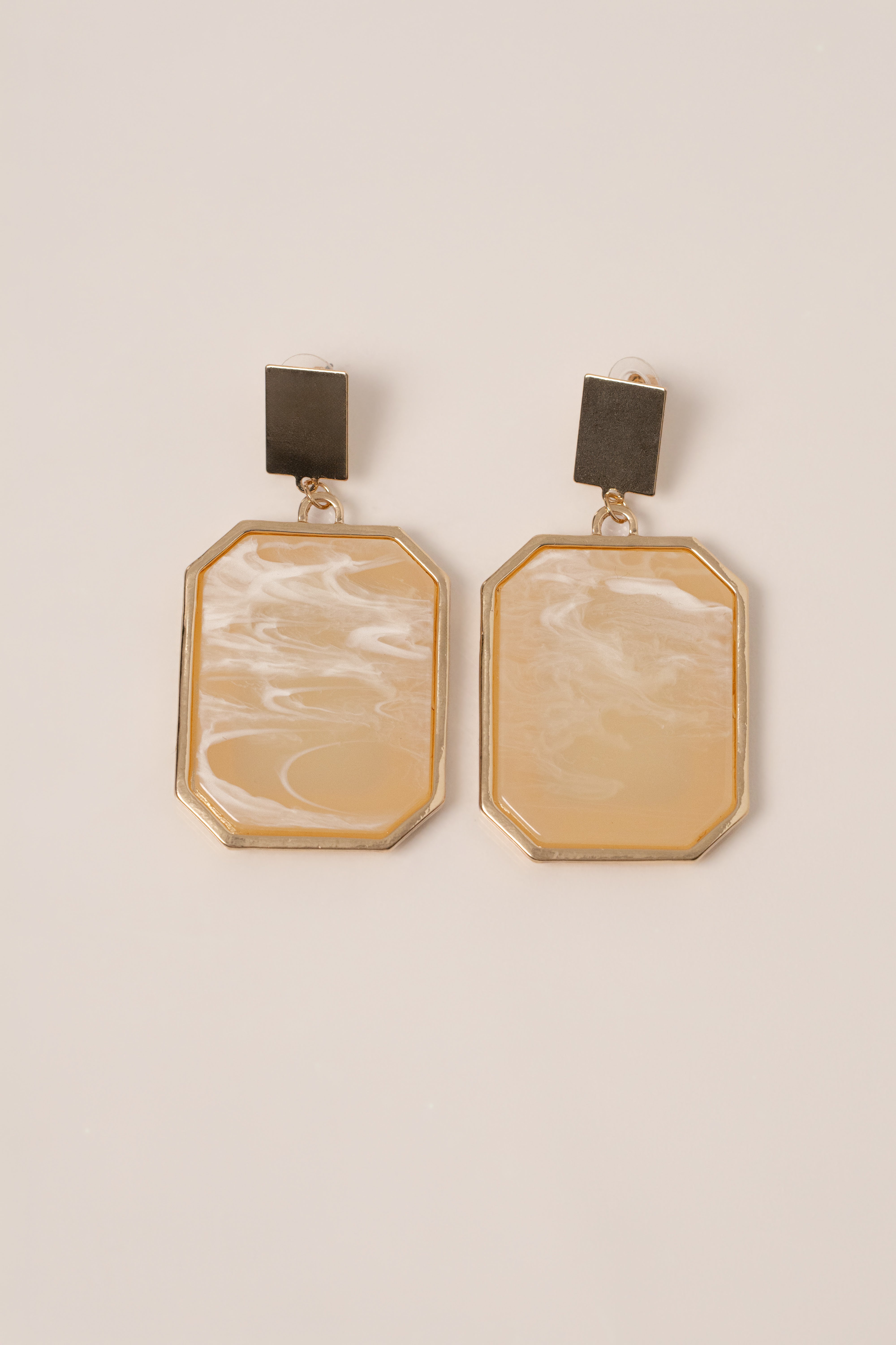 Ivory Evette Dangle Earrings - JLUXLABEL