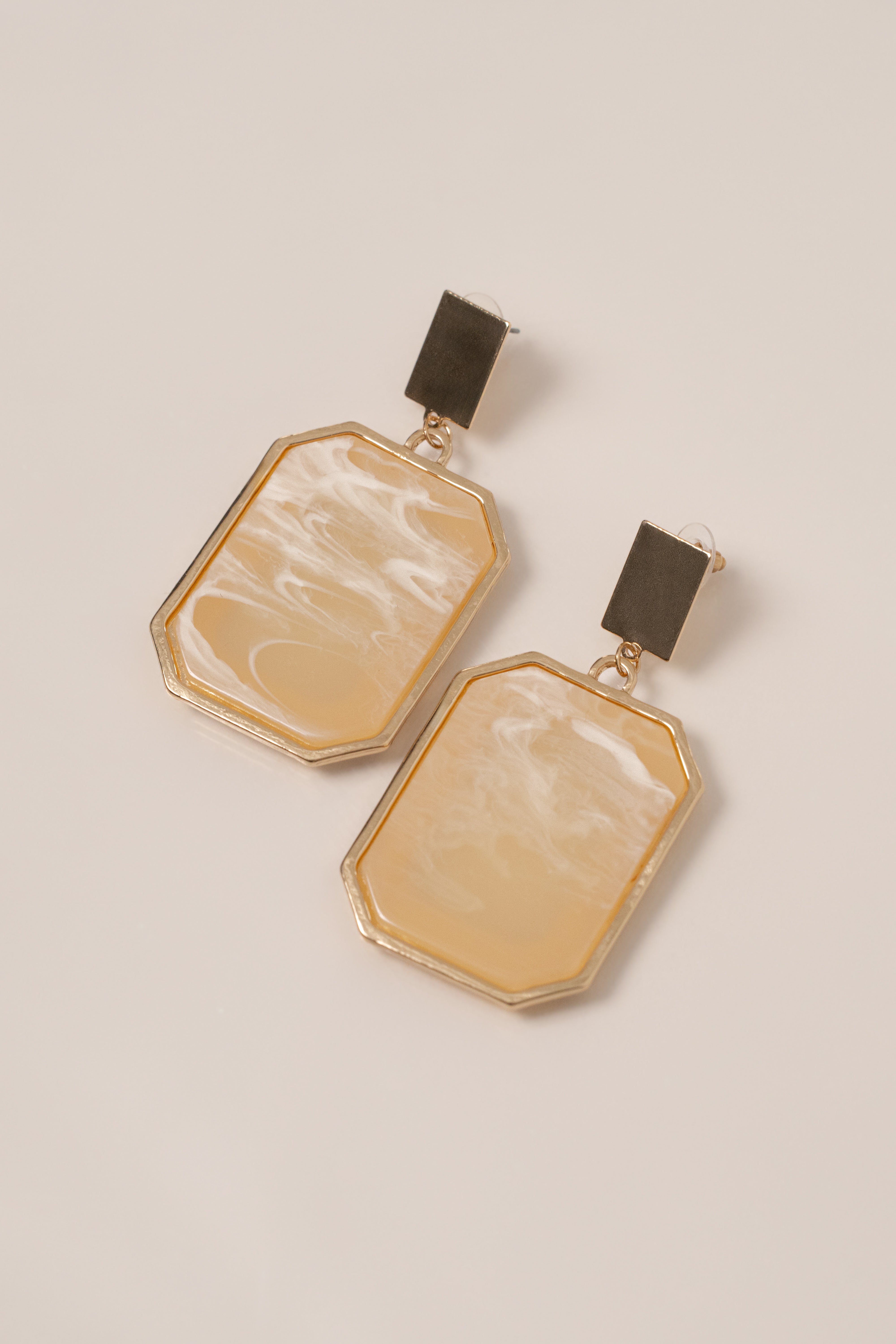 Ivory Evette Dangle Earrings - JLUXLABEL