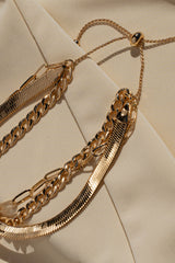 Gold Uma Layered Bracelet - JLUXLABEL