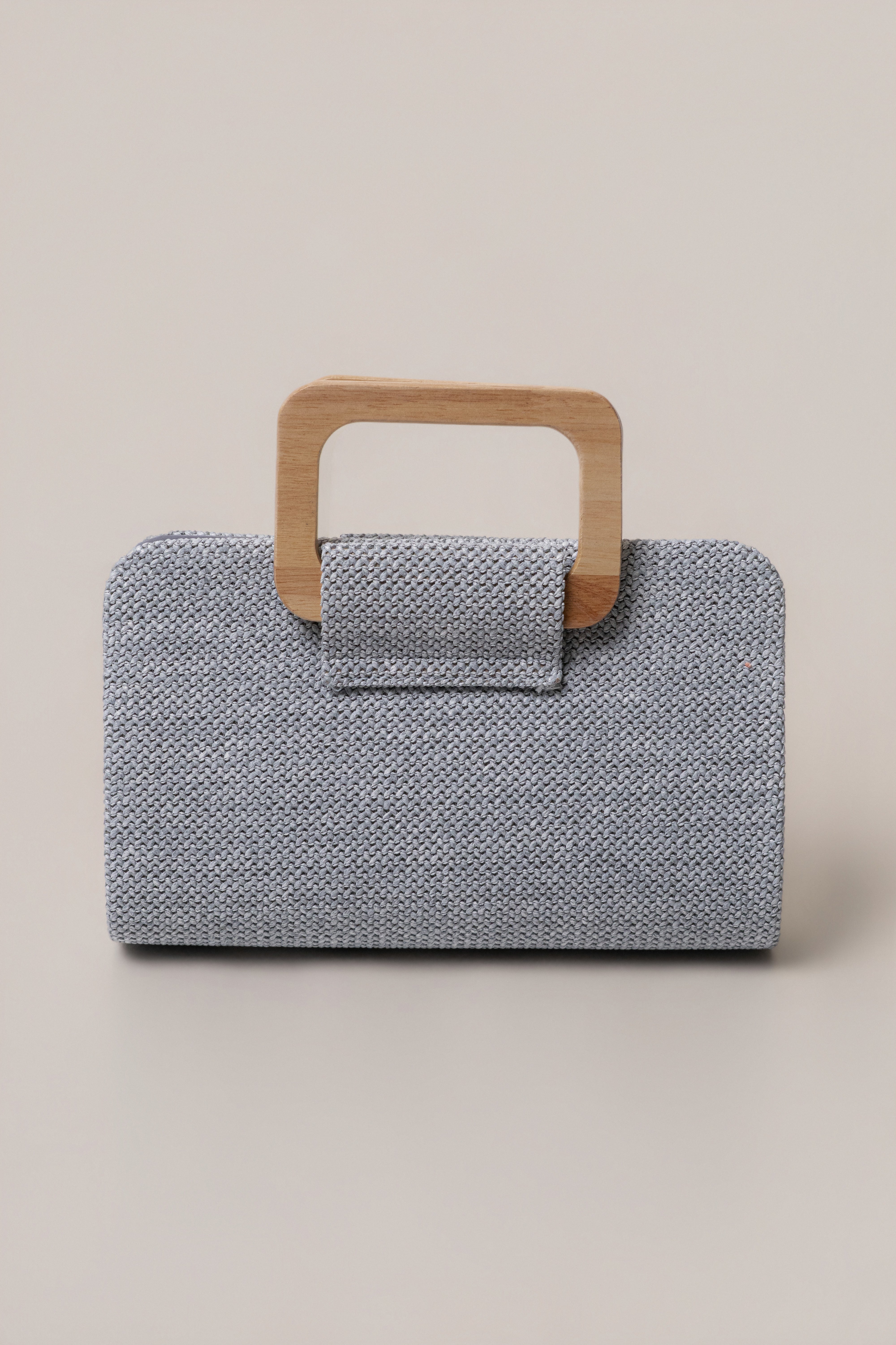 Blue Isola clutch by JLUXLABEL, stylish accessories with a sleek design, perfect for evening and special occasions.