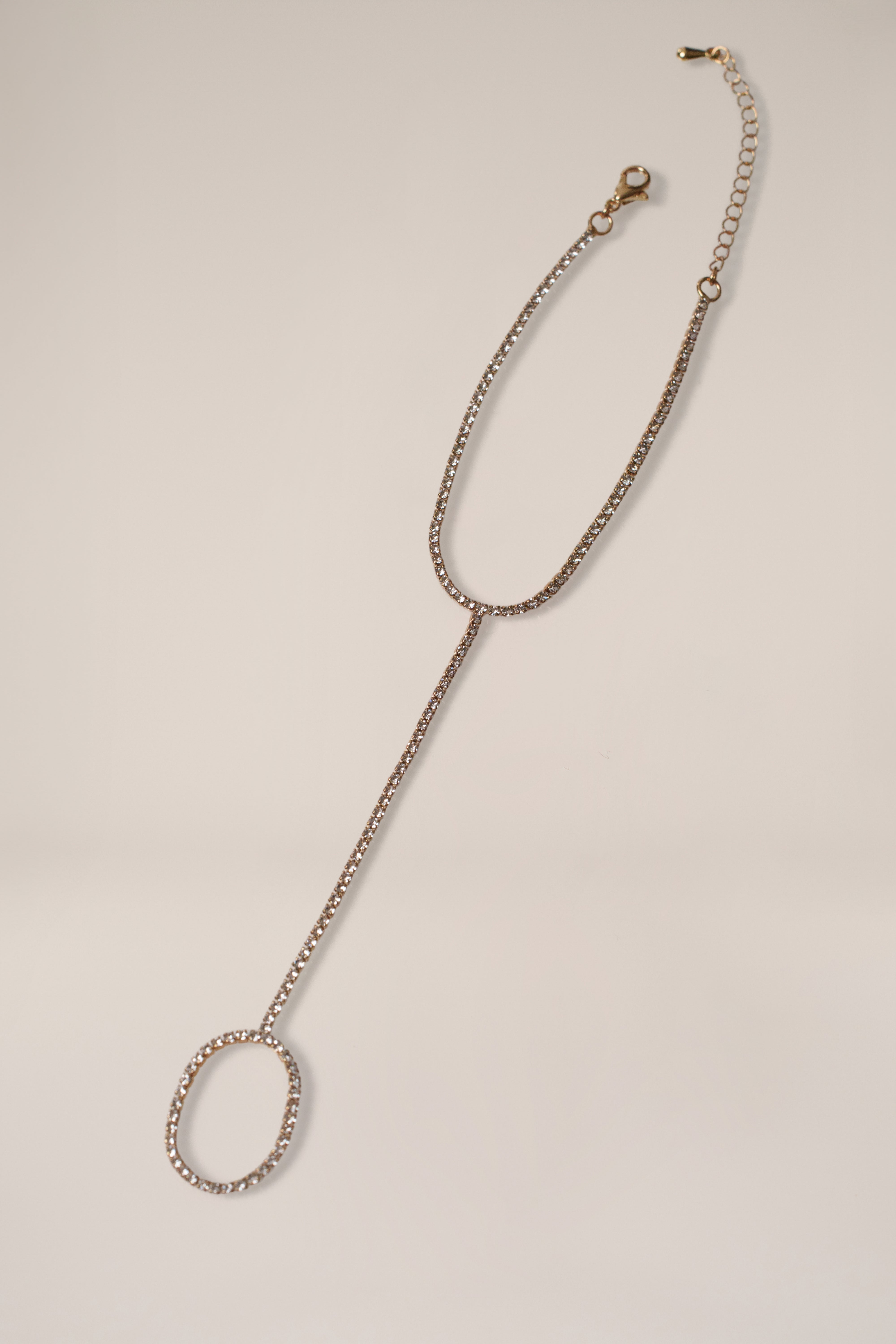Gold Lumina Hand Chain