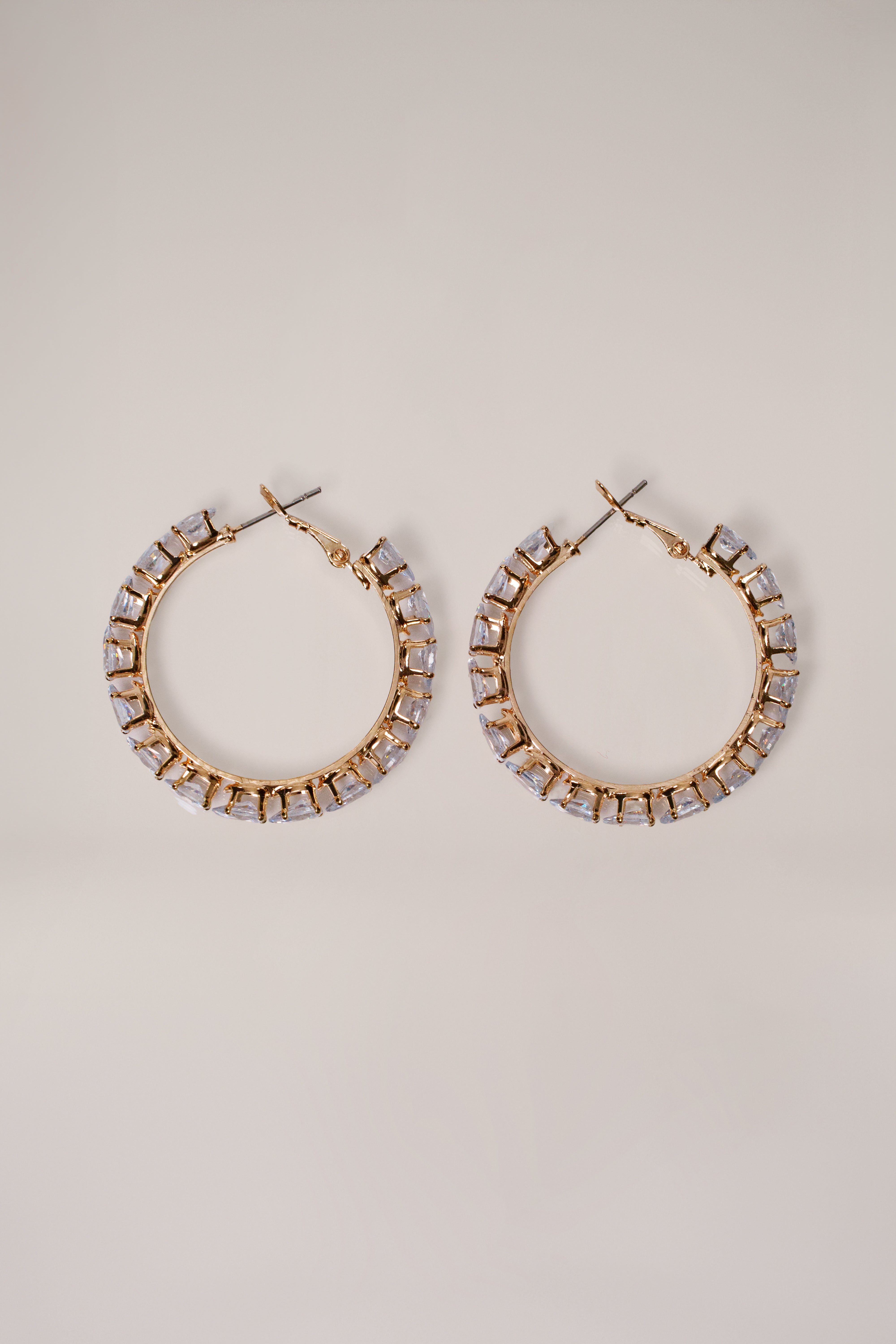 Gold Luminara Hoop Earrings