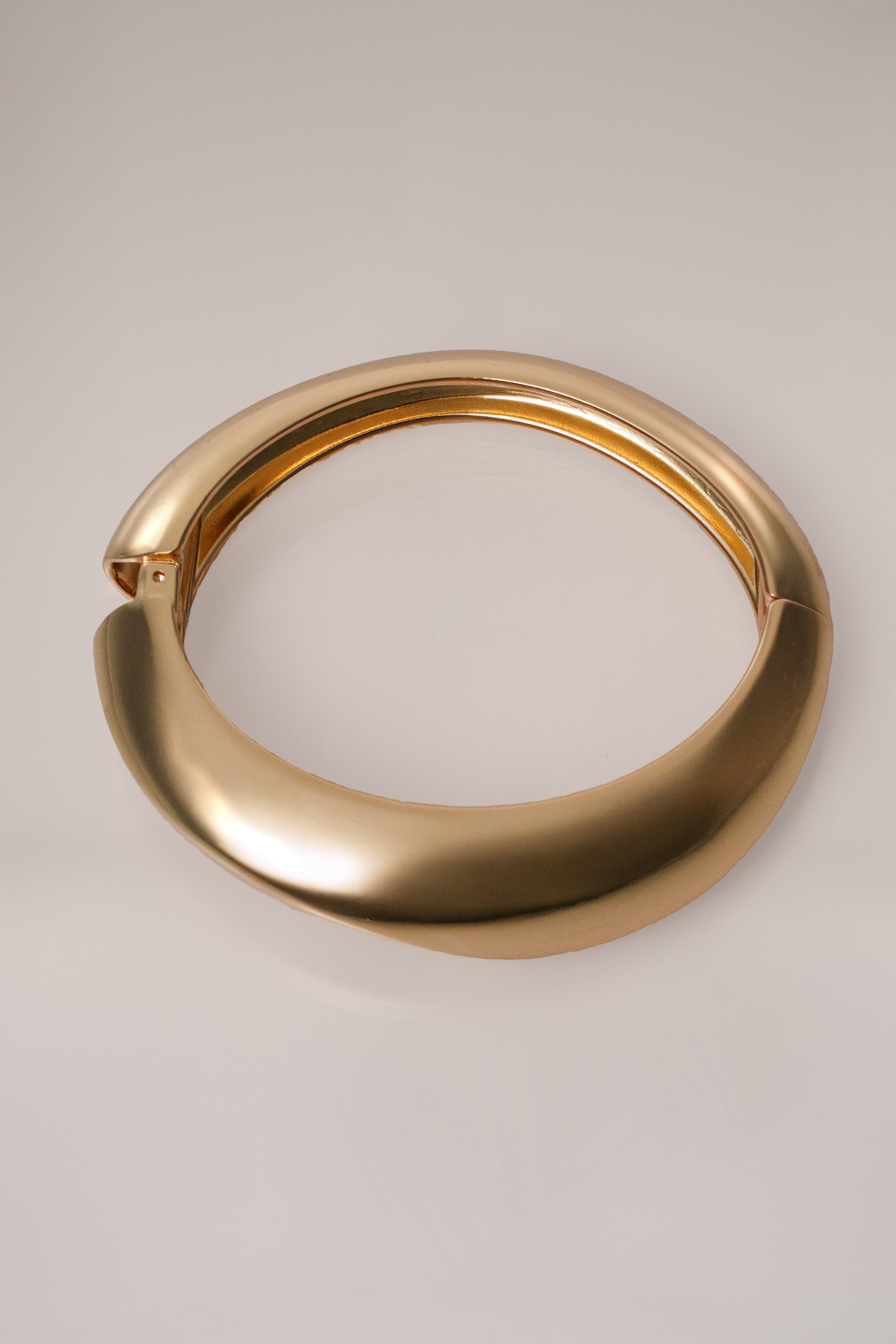 Gold Heights Hinge Bracelet